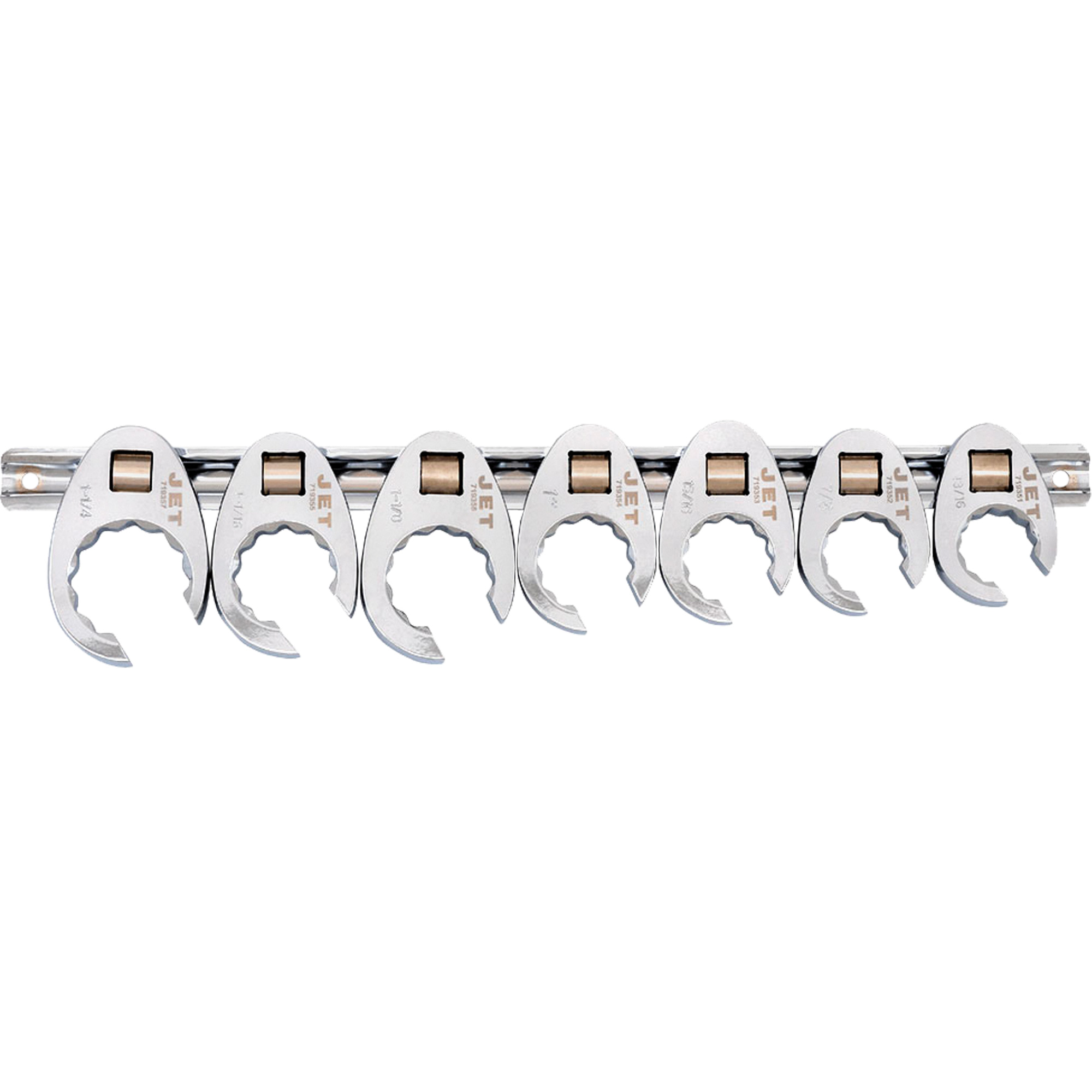 CFW1207-12 Jeu de clés pied-de-biche, 7 M
