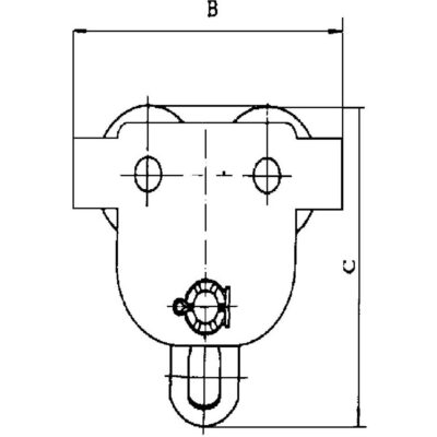 Chariot de levage manuel à usage intensif — série SBT, 11000 lb (5 tonnes)