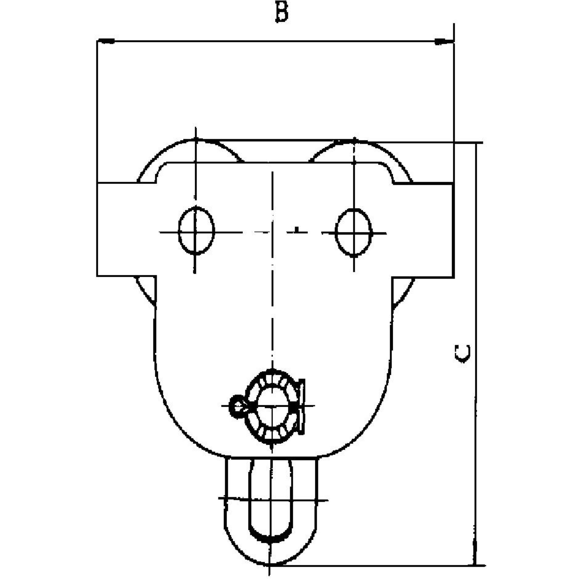 Chariot de levage manuel à usage intensif — série SBT, 11000 lb (5 tonnes)
