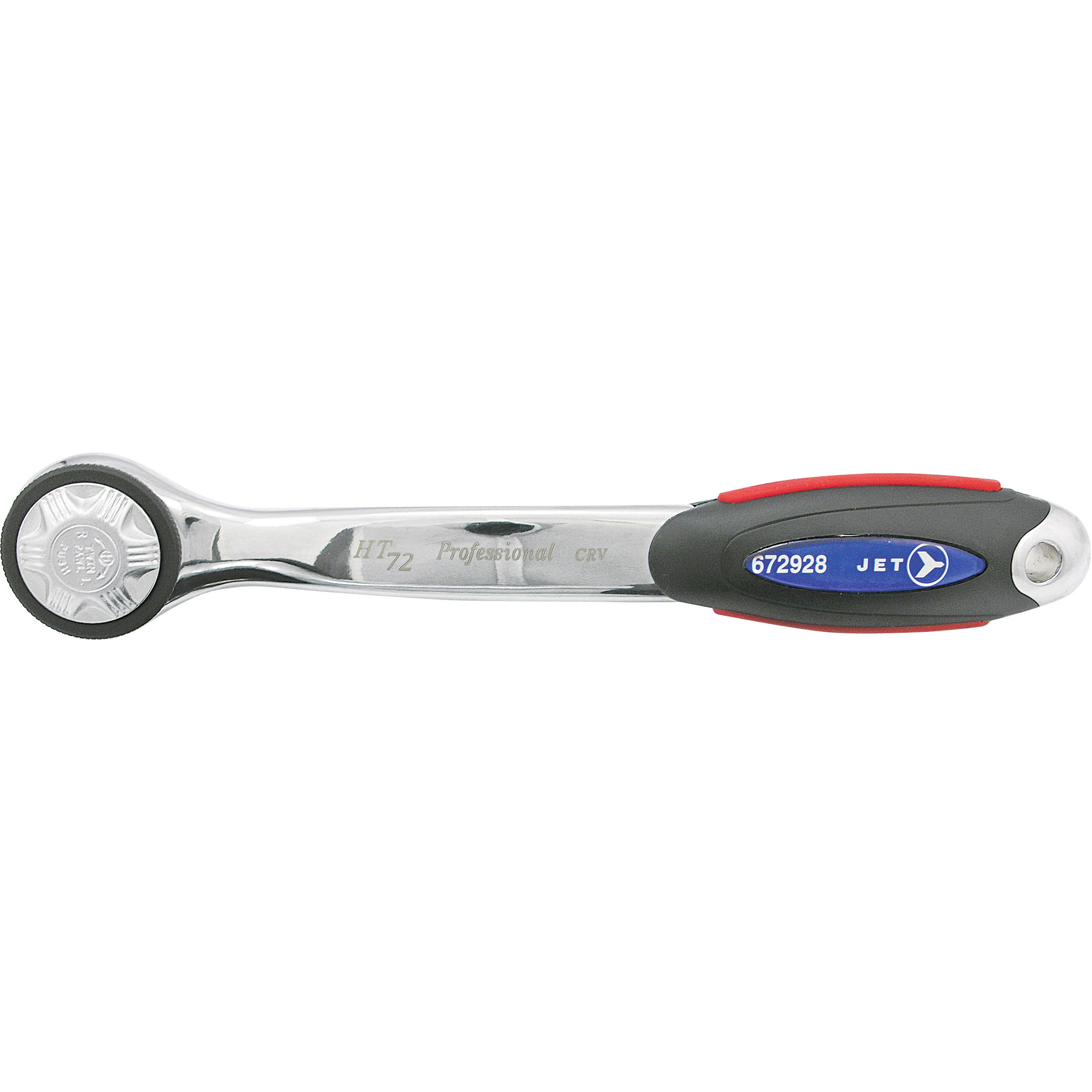 Clé à rochet à 72 dents HT-1272, Prise de 1/2", Poignée Ergonomique