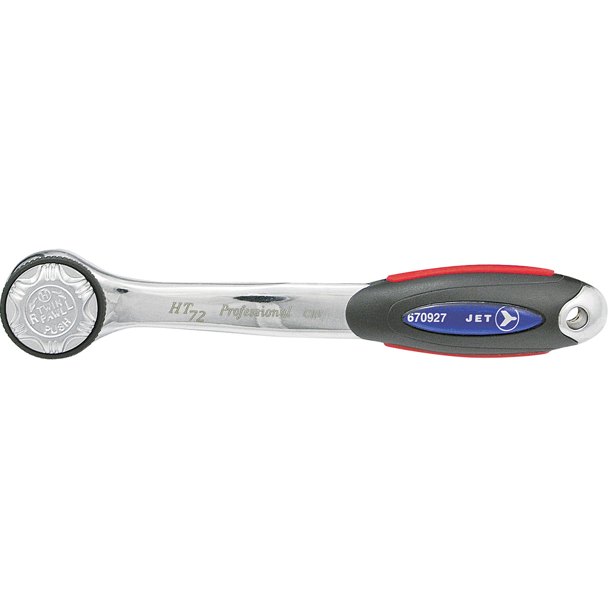Clé à rochet à 72 dents HT-1472, Prise de 1/4", Poignée Ergonomique