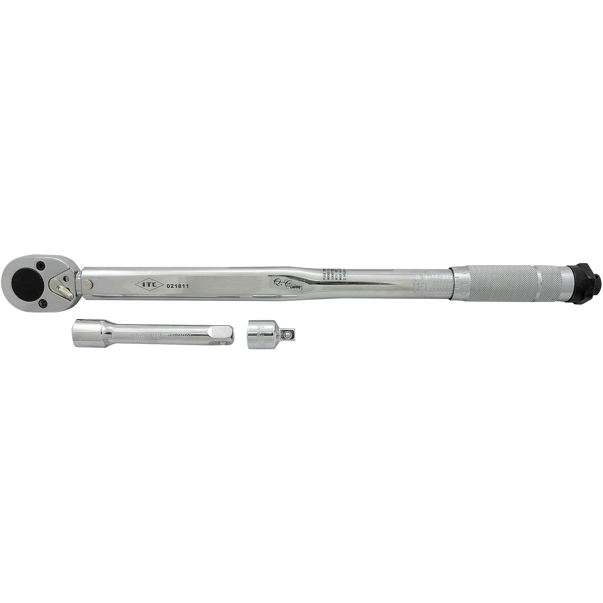 Clé dynamométrique ITW-2063, À cliquer, Entraînement 1/2" carré, 10 - 150 lb-pi