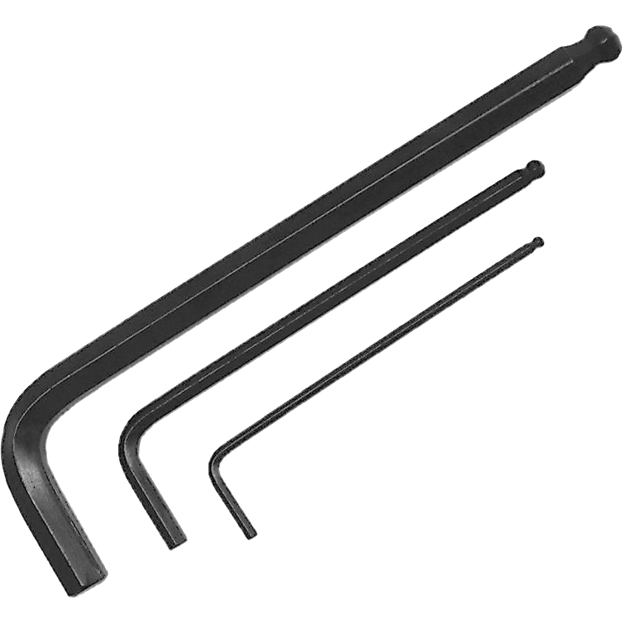 Clé hexagonale à bras long, embout Hexagonale, 5/16" x Forme en L