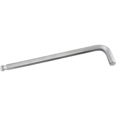 Clé hexagonale à bras long, embout Sphérique, 10 mm x Forme en L