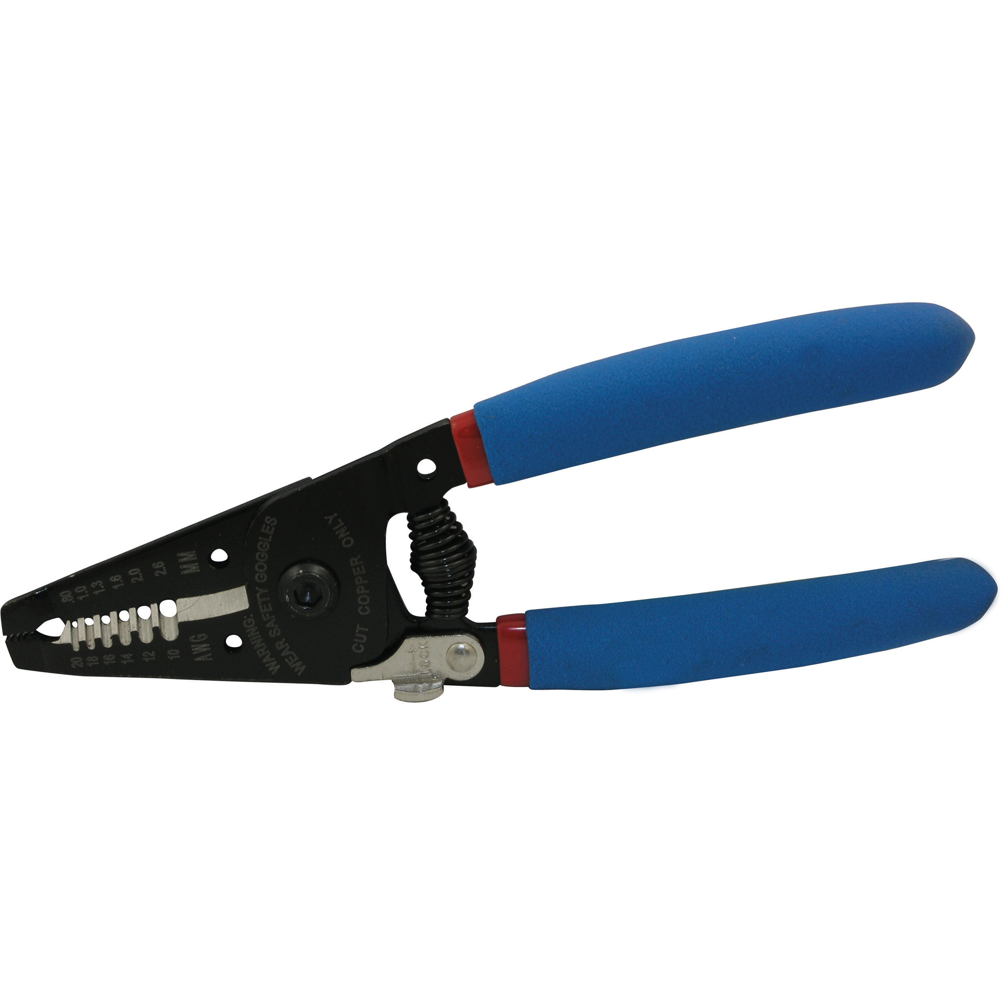 Dénudeur/coupe-fils JWCS-61020, 6-1/4" lo, 10 - 20 AWG