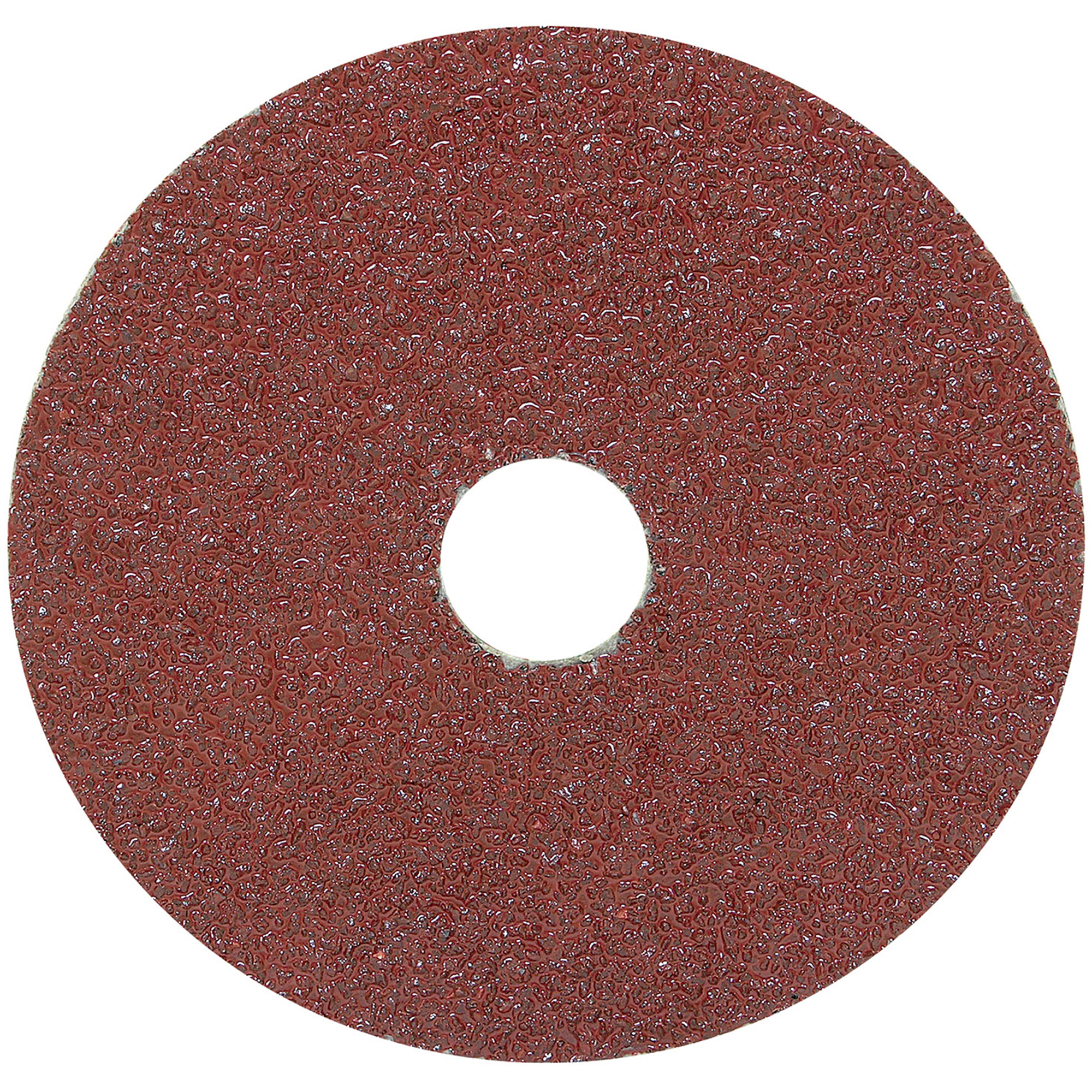 Disque de ponçage en fibre de résine, Oxyde d'aluminium, 24, 4-1/2" Dia x 7/8" Arbre