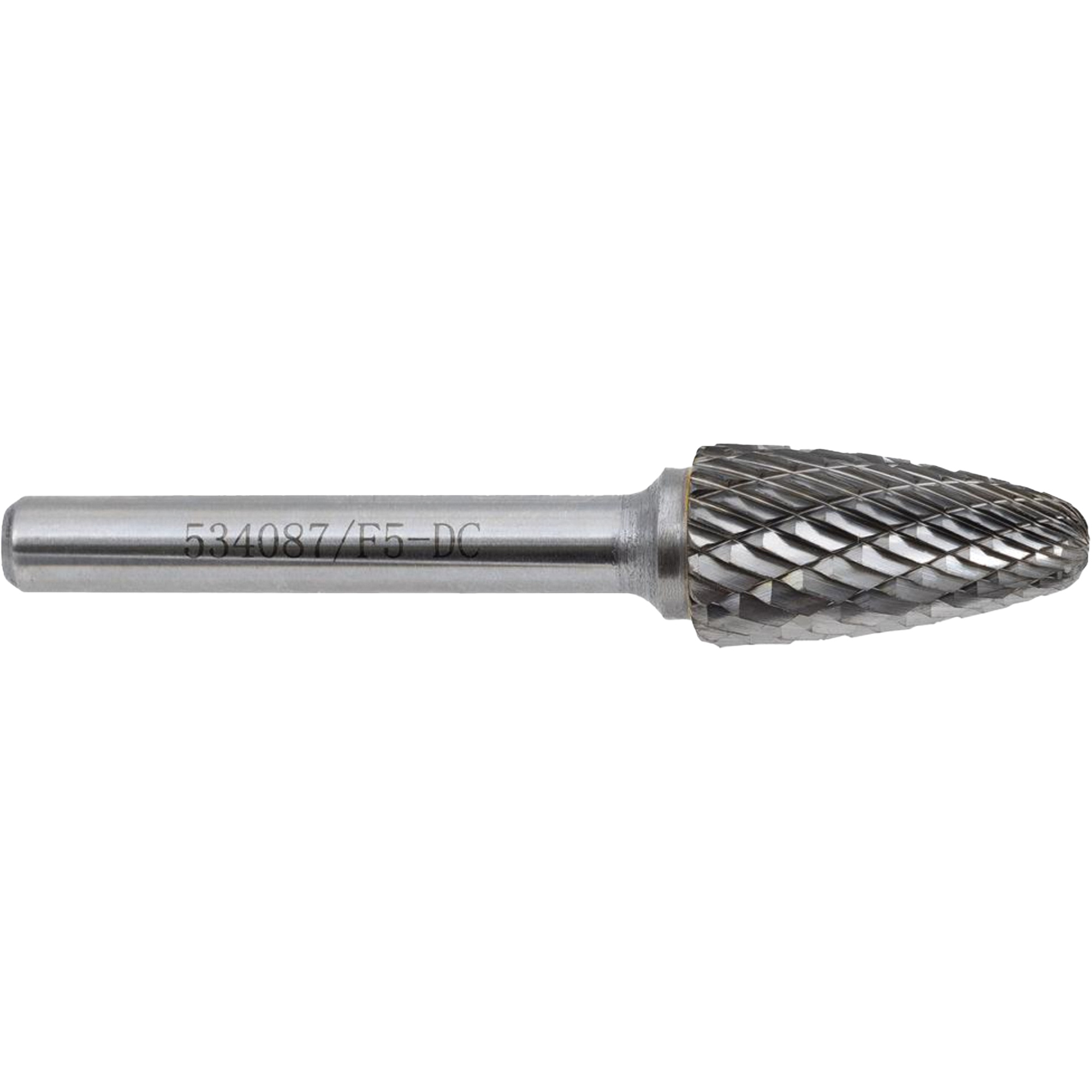 F1-DC Fraise arboriforme JET-KUTMD (embout rayon), 1/4" dia.