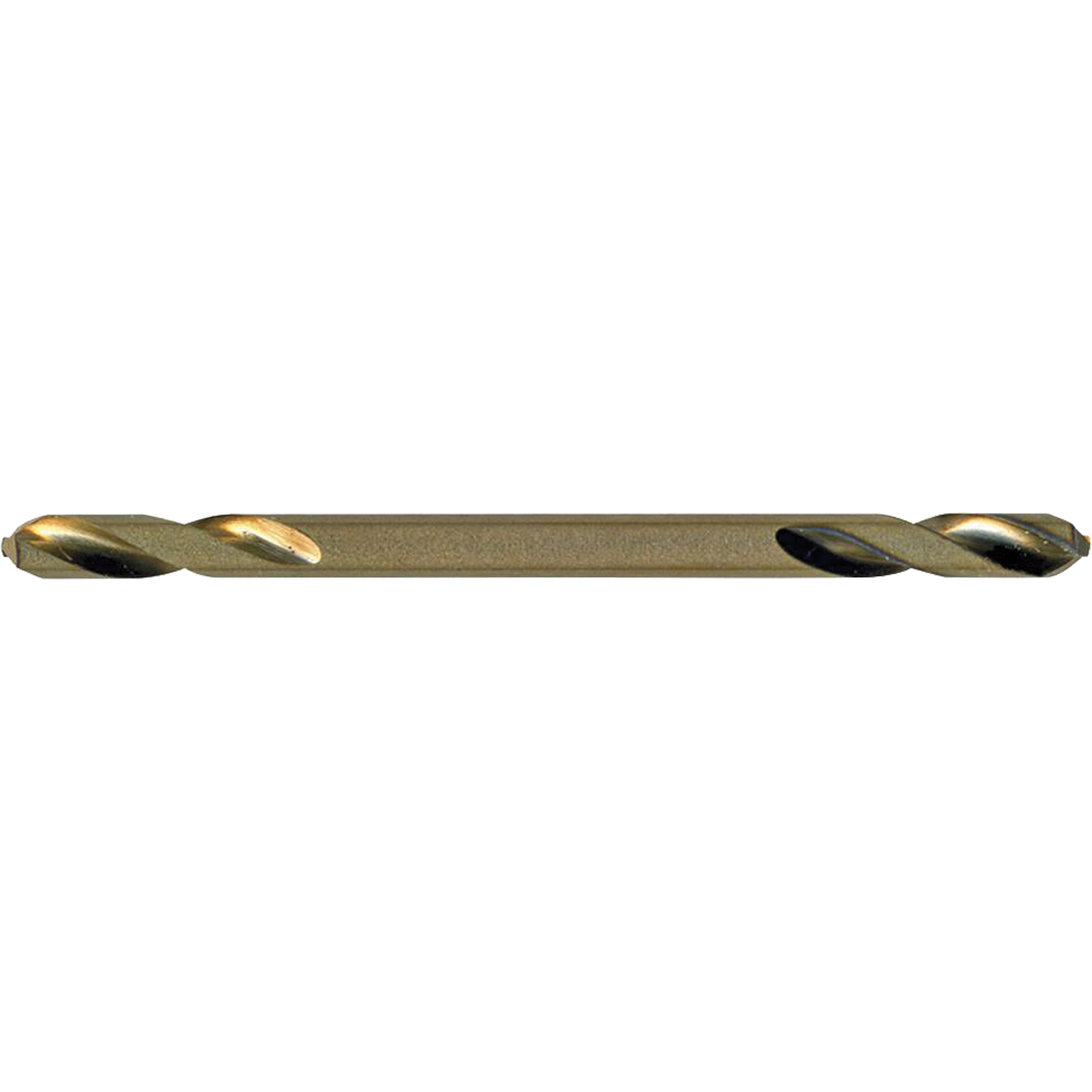 Foret à double pointe M2 Jet-KutMD Gold qualité supérieure, Acier rapide, 1/8", 1-15/16" lo
