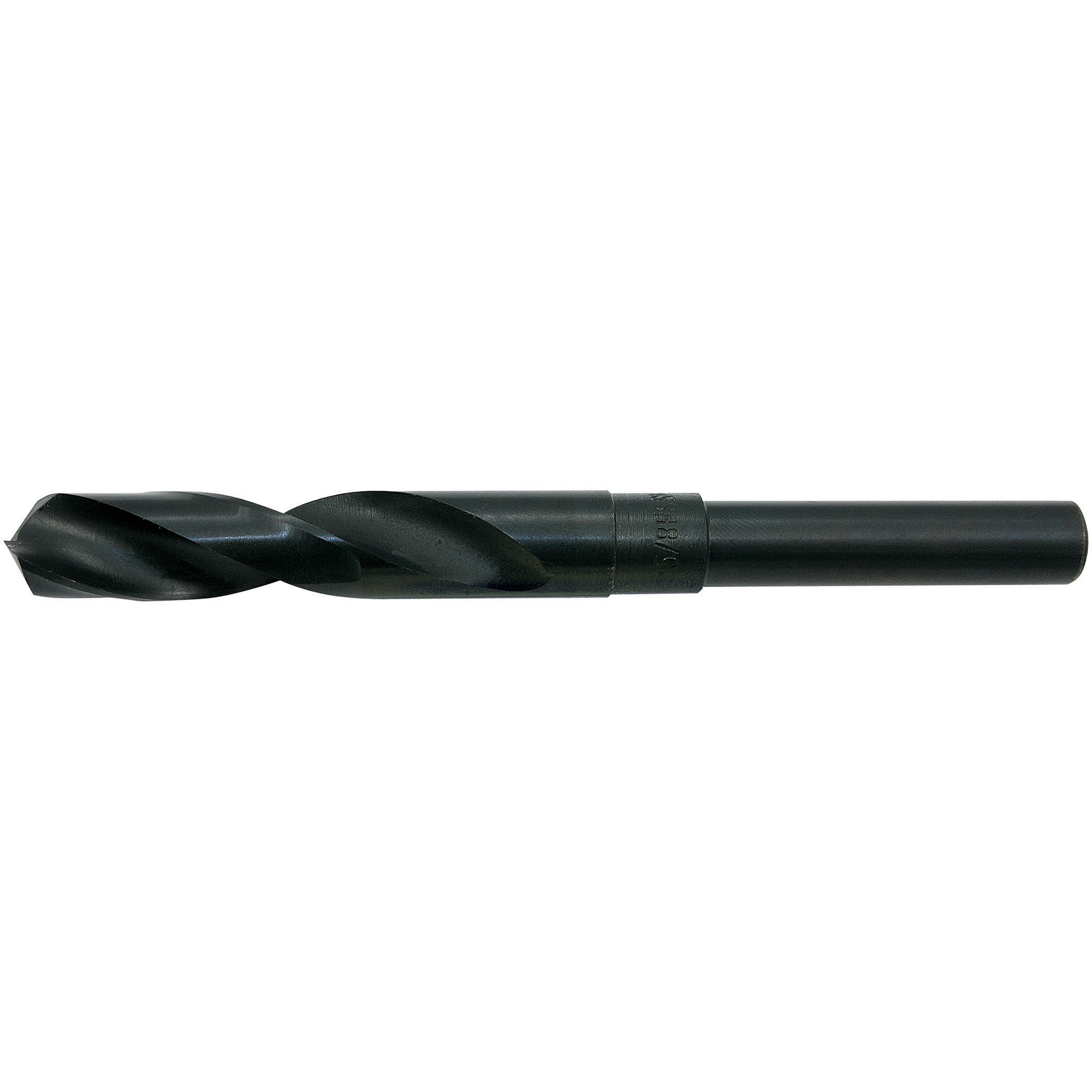 Foret à queue réduite avec fini en oxyde noir JET- KUTMD, 5/8", Acier rapide, Pointe de 135°