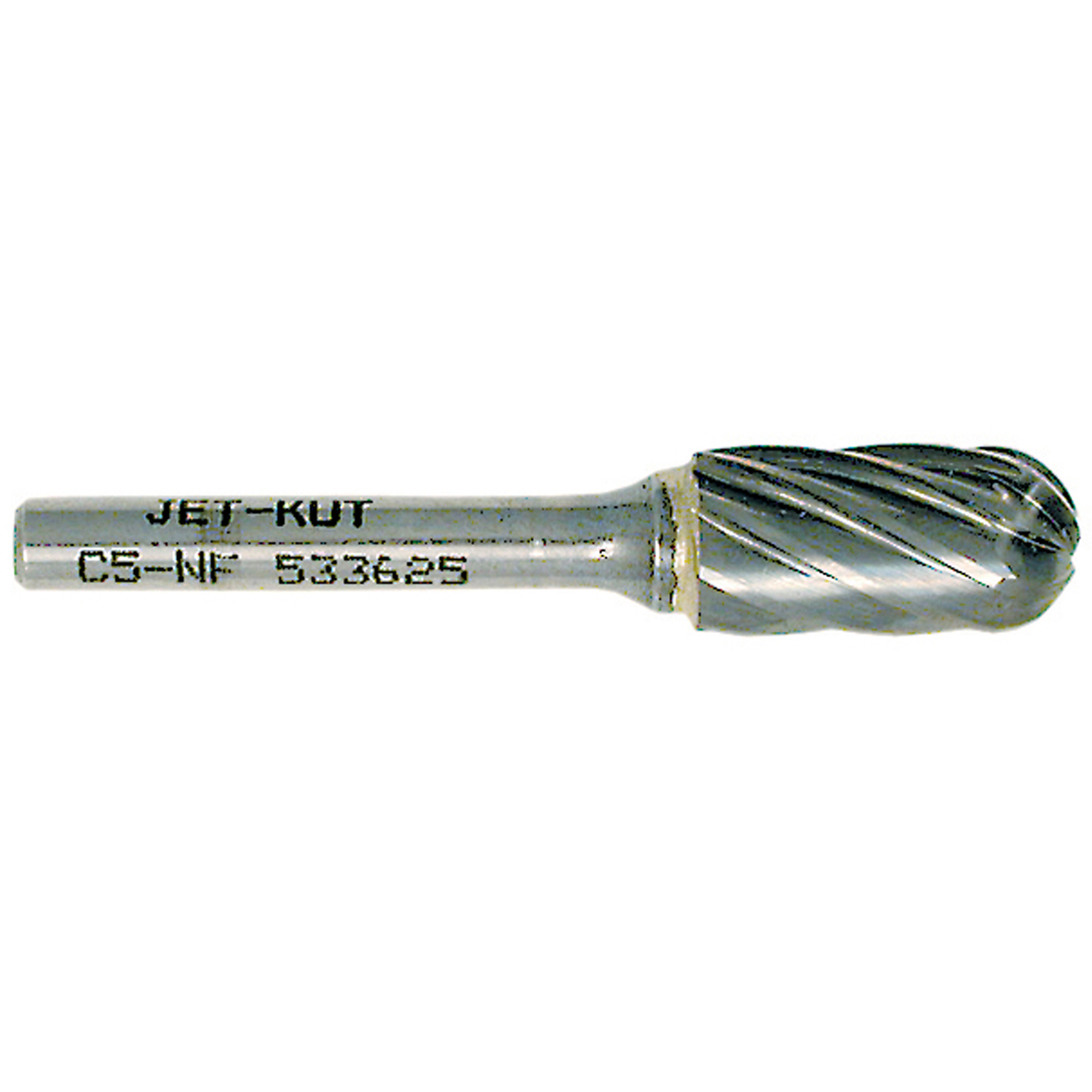 Fraise à bout sphérique pour aluminium et matériaux non ferreux C5-NF JET-KUTMD, 1/2" dia.
