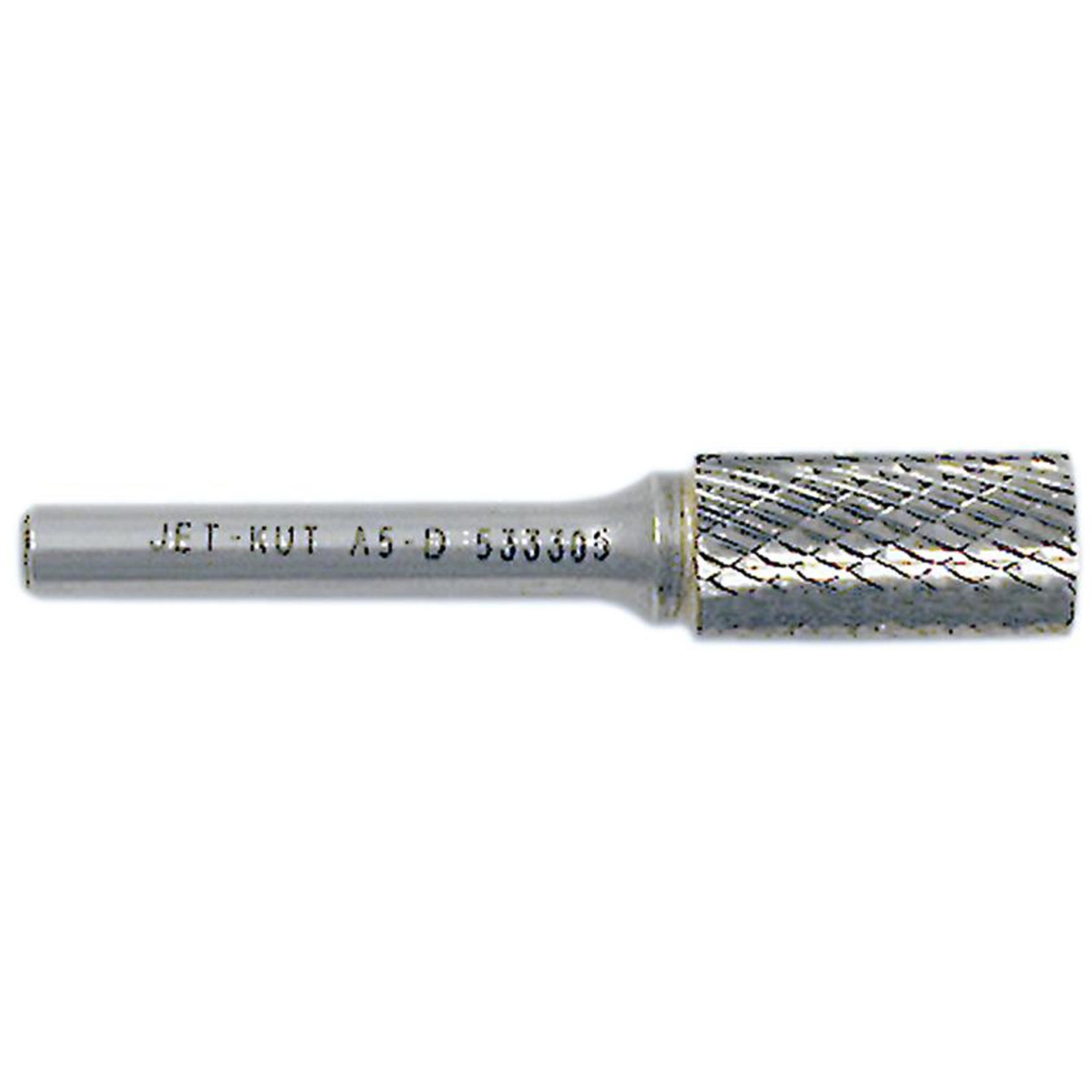 Fraise Cylindrique JET-KUTMD, 1/2" dia., 1/4" Tige, 1" Prof. de la coupe
