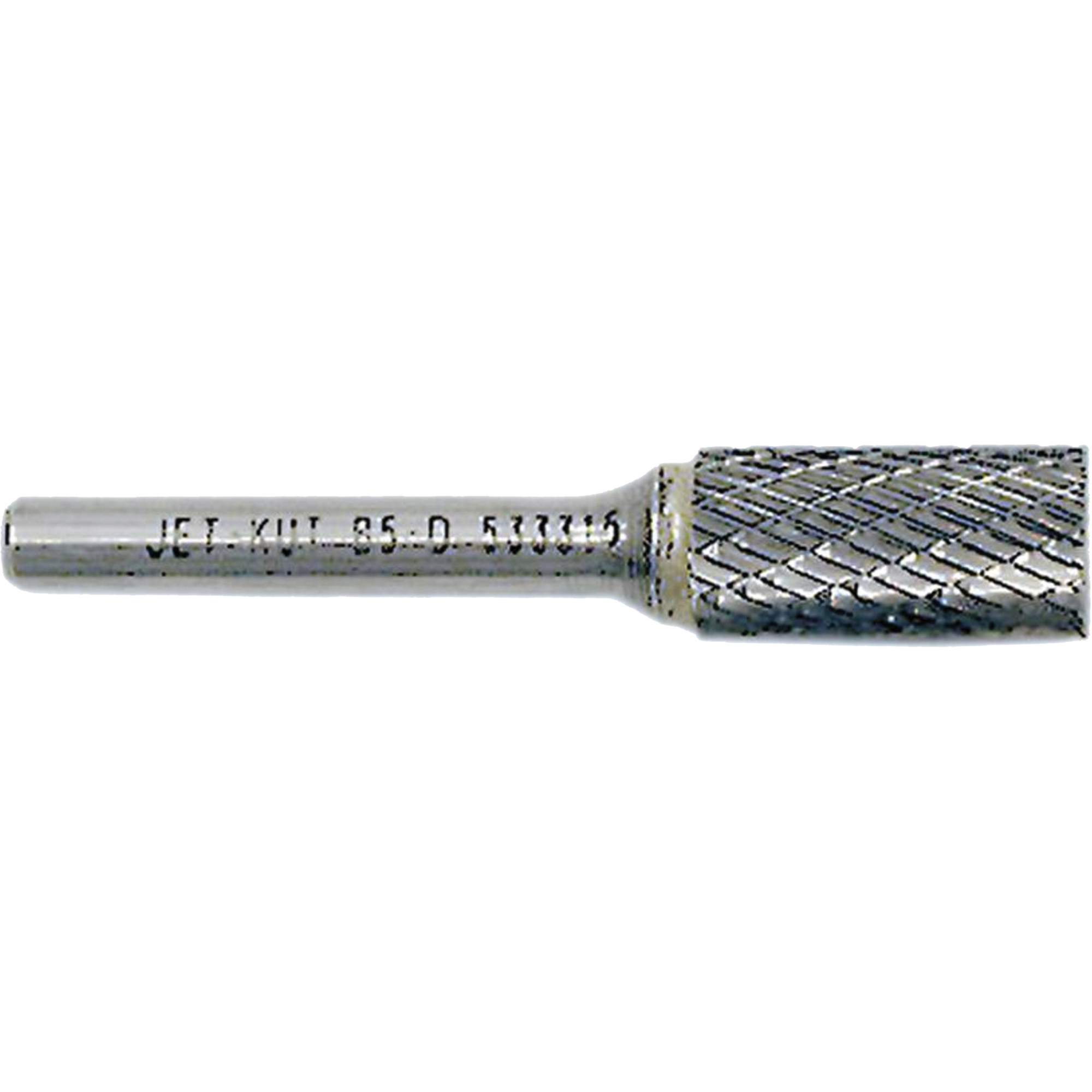 Fraise cylindrique sans extrémité de coupe, 5/8" Dia., 1/4" Tige, 1" Prof. de la coupe