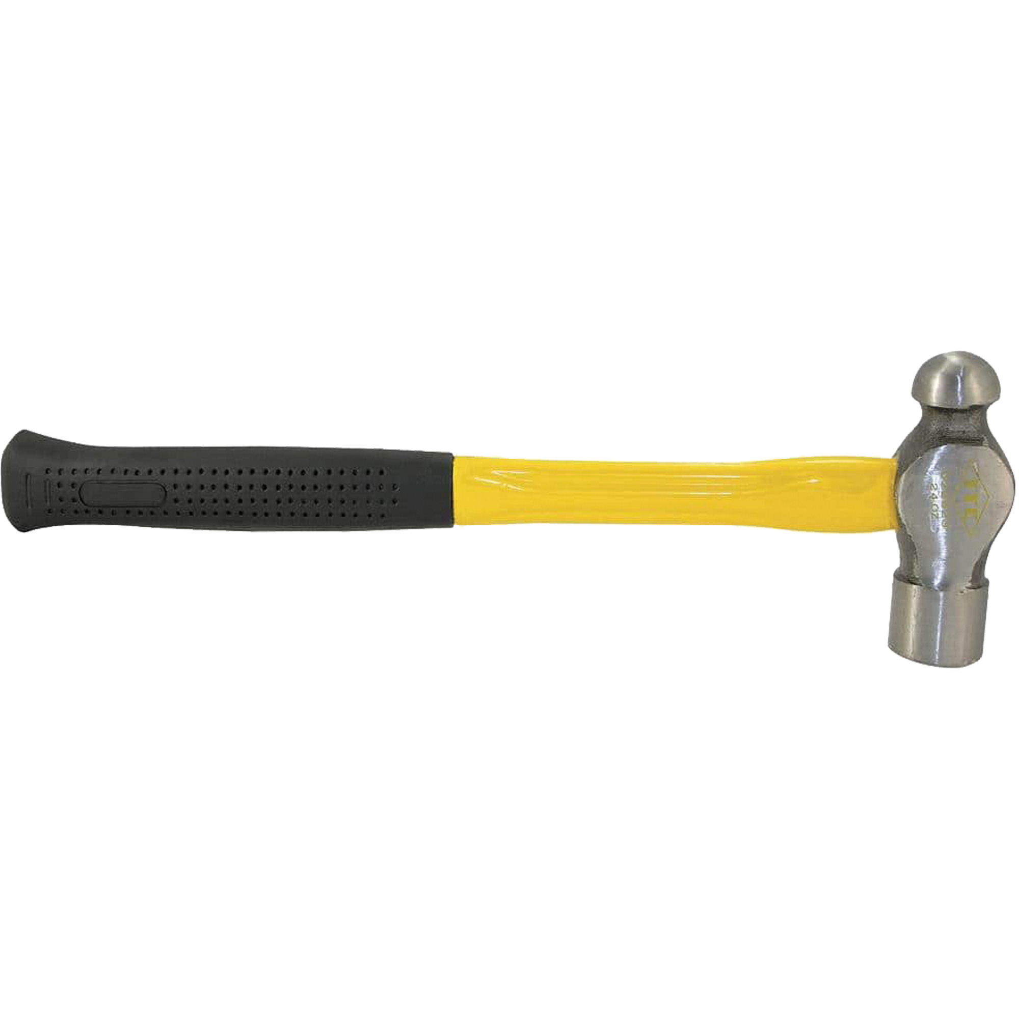 IBP-24F Marteau à panne sphérique, Poids de la tête 24 oz, Face Ordinaire, Prise Fibre de verre