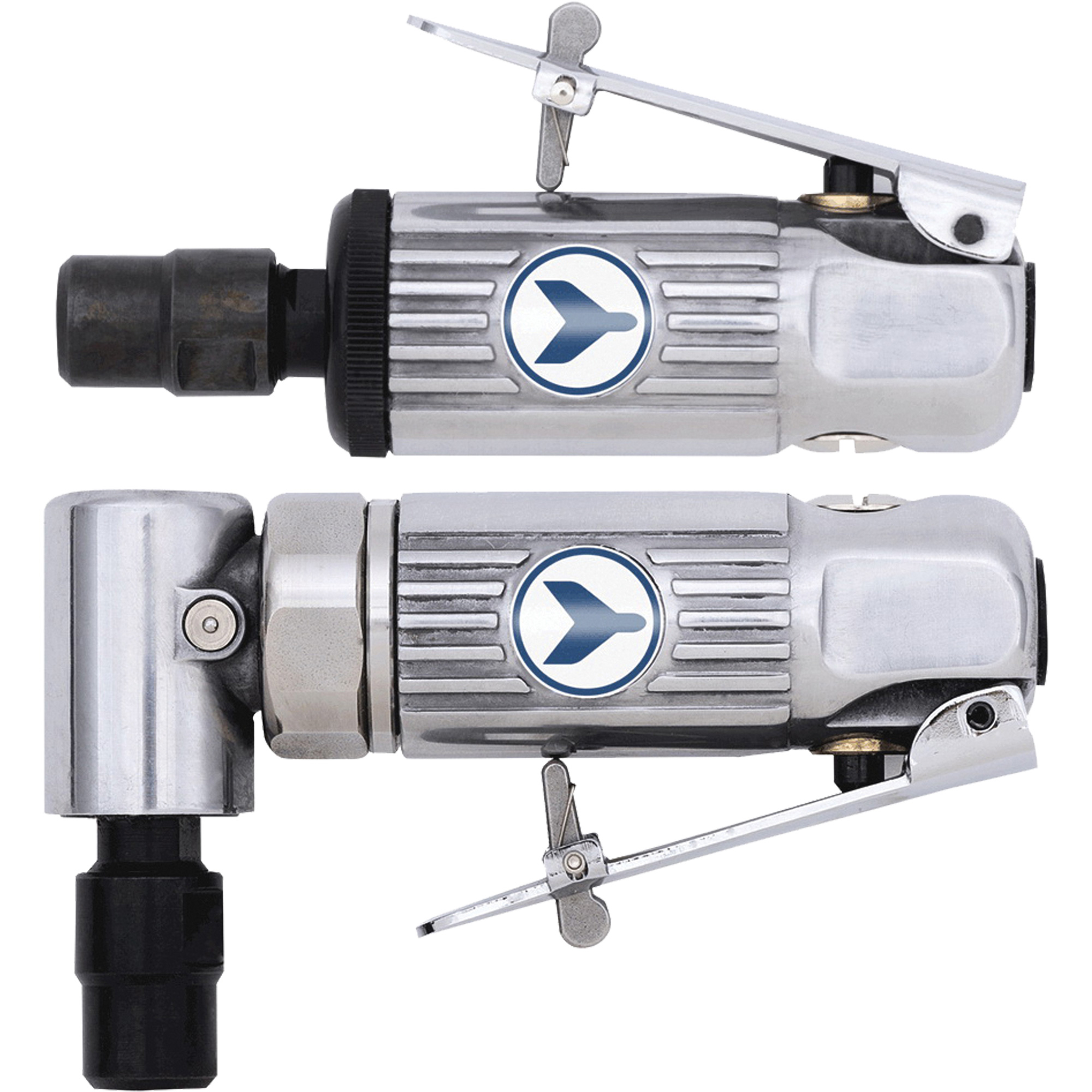 Jeu combiné 2 en 1 de mini meules à rectifier, 1/4", 25000/22000 Tr/min