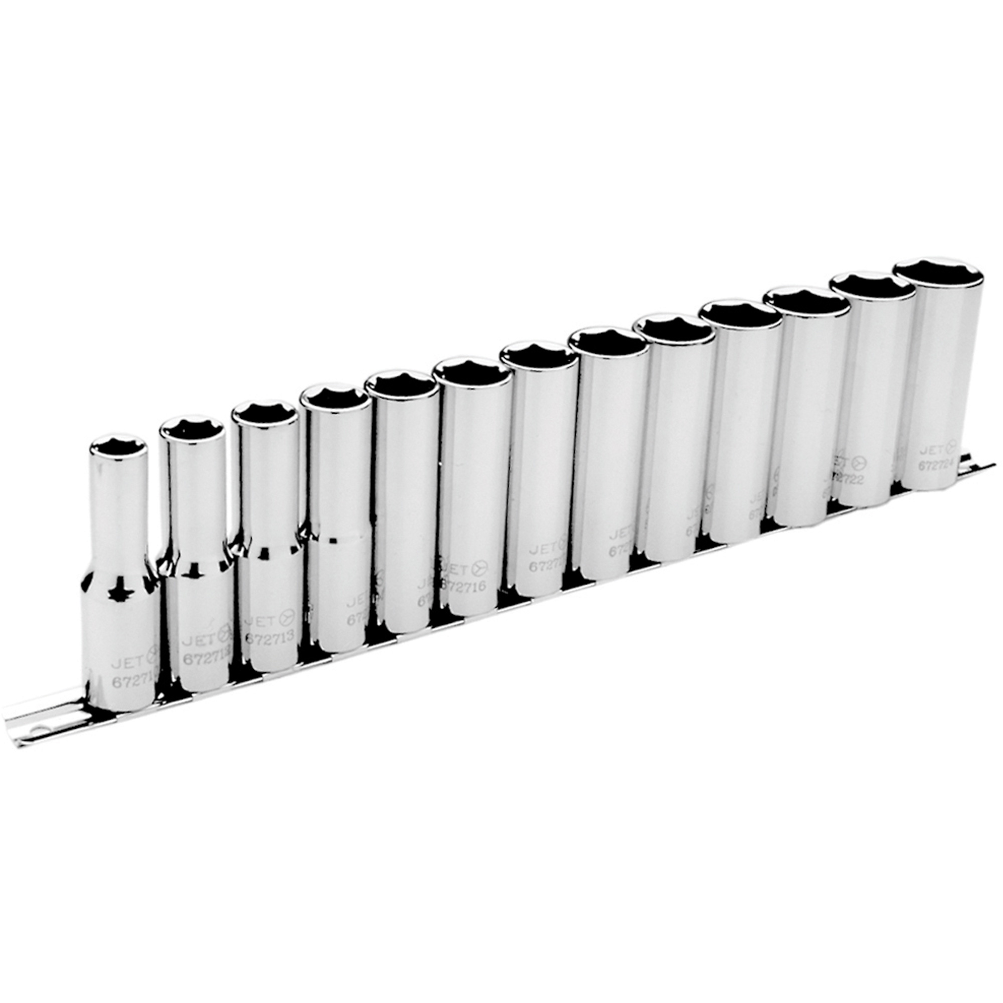 Jeu de douilles métriques à 6 pans SS1213DM-6, 13 Mcx, Chocs, Prise de 1/2", Profond