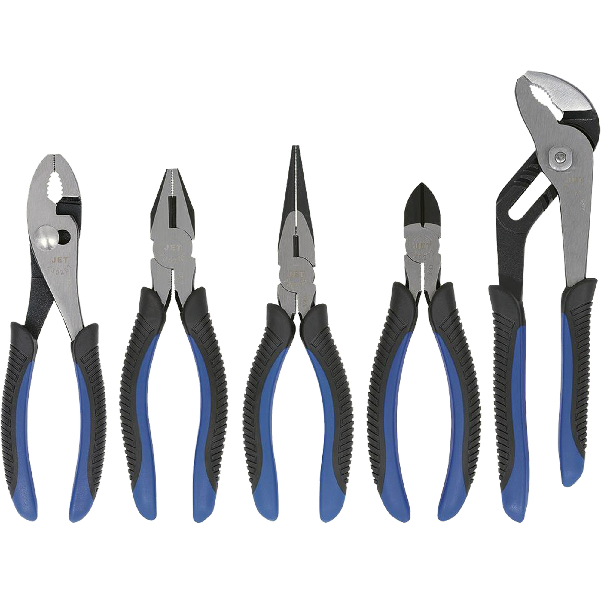JIPS-5SHD Jeu de pinces industrielles pour usage très intensifs, 5 Morcea