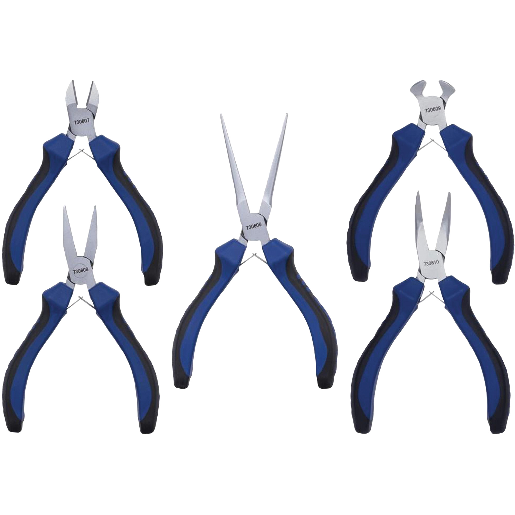 JMP-5S Jeu de mini pinces-étaux, 5 Morcea