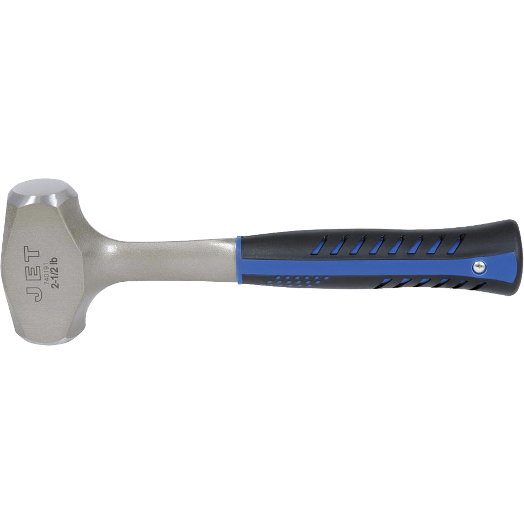 JSCH-25 Masse usage très intensif, 2,5 lb, 10-3/4" lo, Prise en Acier plein