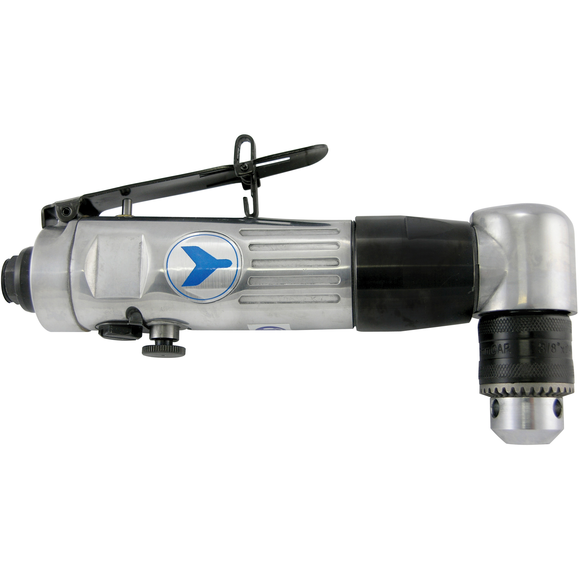 Perceuse à tête angulaire réversible robuste, mandrin 3/8", Tr/min à vide 1700