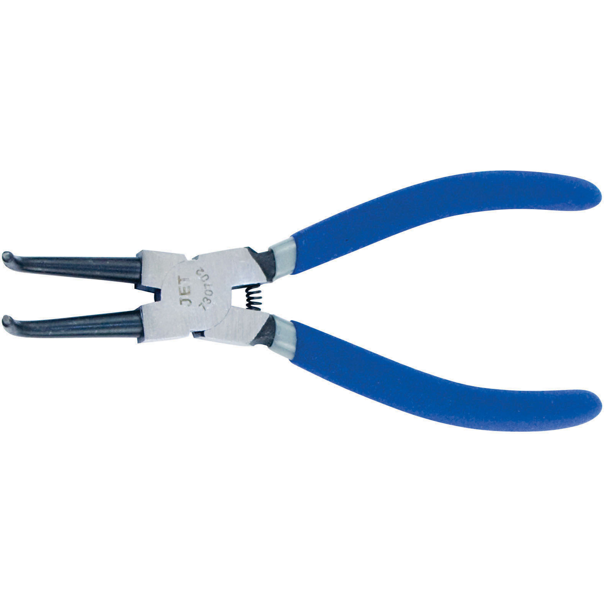 Pince à circlips intérieure coudée