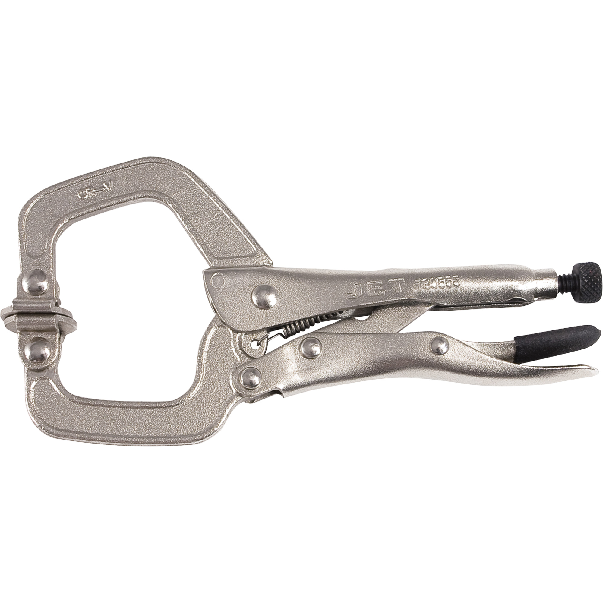 Pince en C à verrouillage ultra-robuste avec patin pivotant, Capacité de 6" (152 mm)