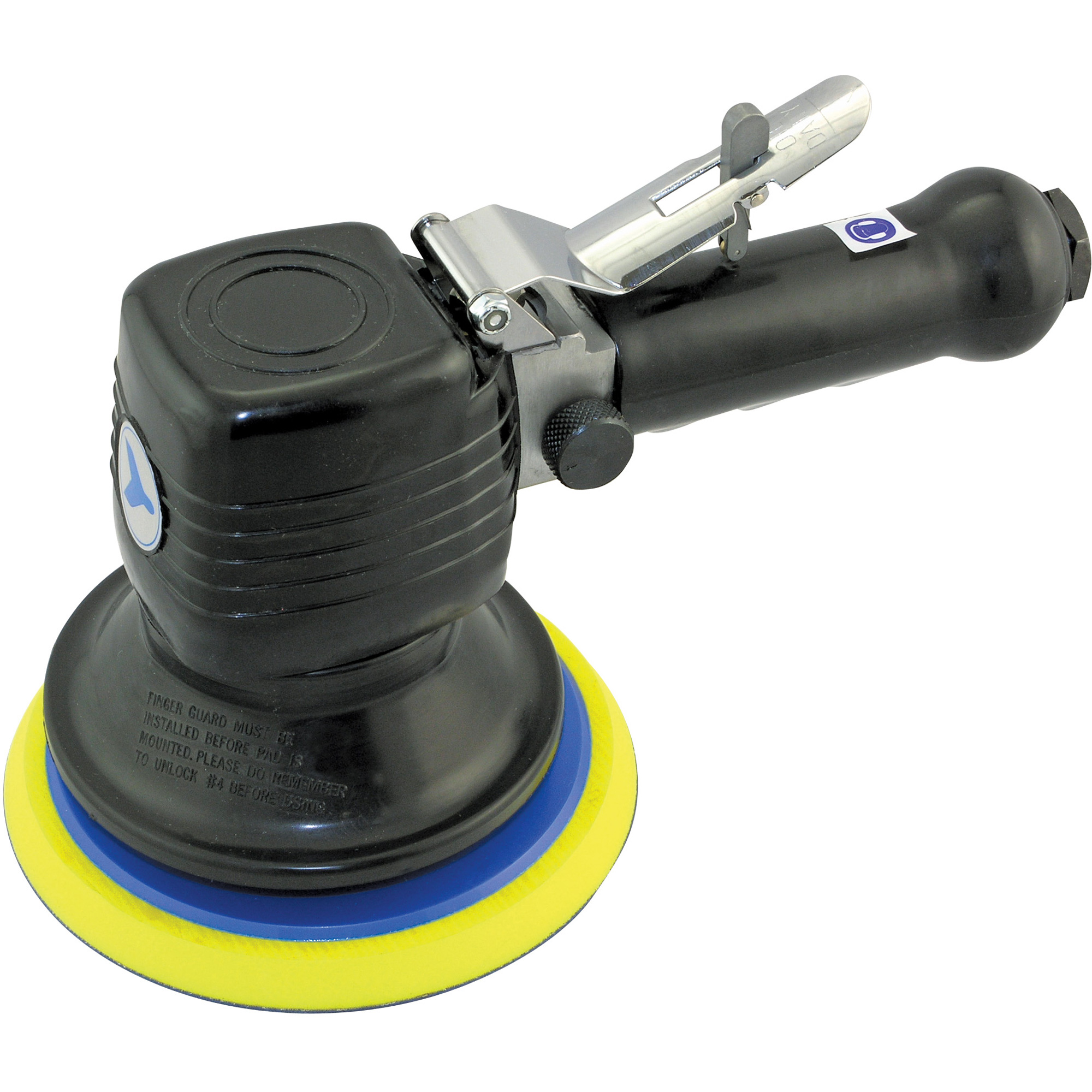 Ponceuse à double action FS127A, Dia 6", Entrée 1/4" NPT, 10000 Tr/min