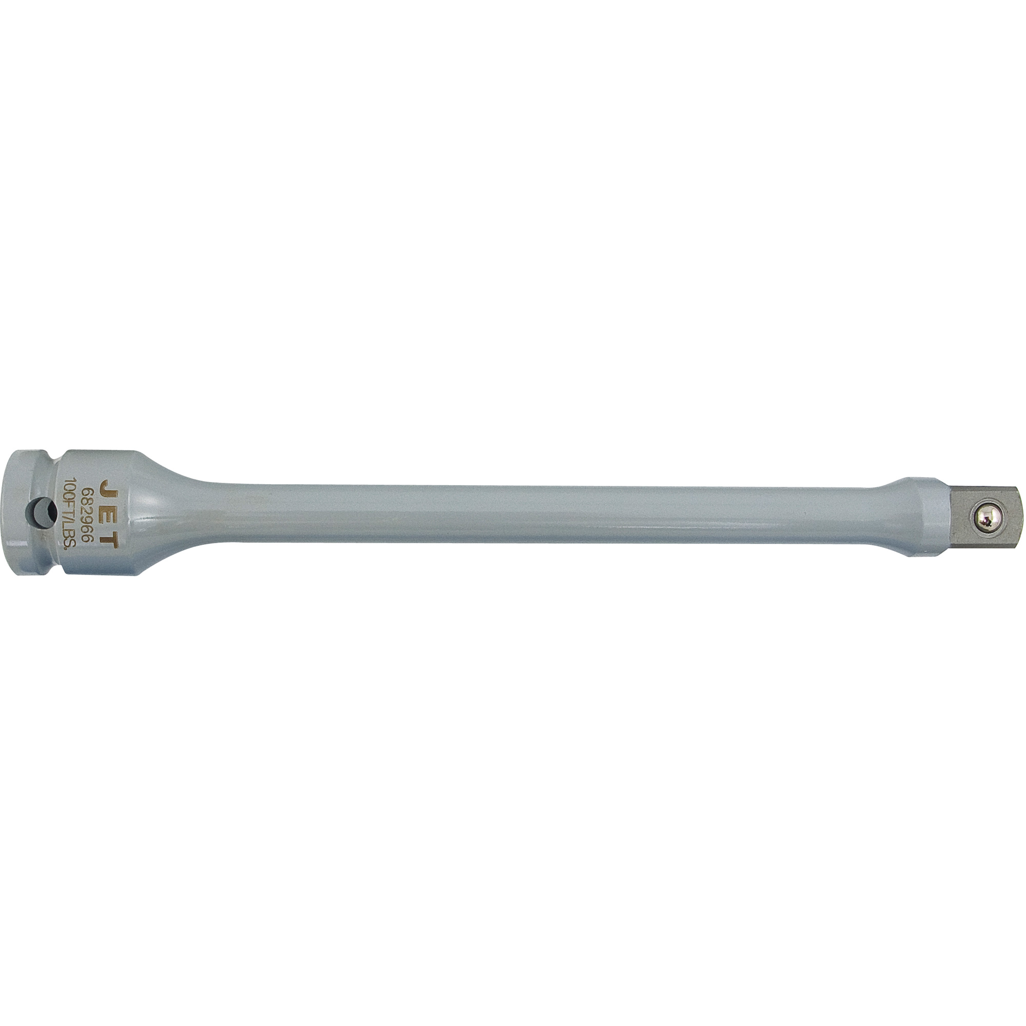 Rallonge à limiteur de couple, Prise 1/2", Couple de 100 lb-pi, Gris