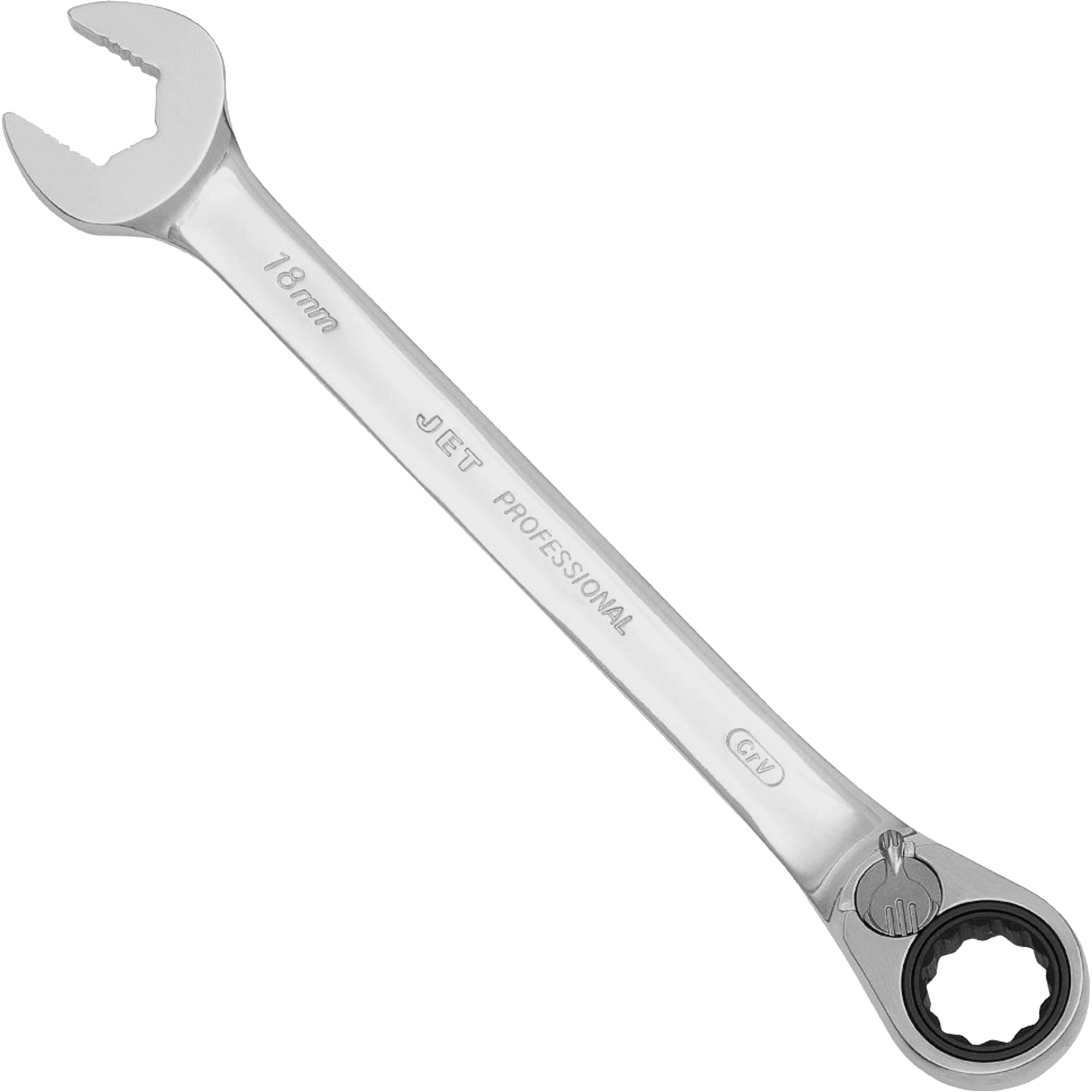RCWS-18MR Jeux de clés à rochet réversibles, Combinaison, 18 morceaux, Métrique