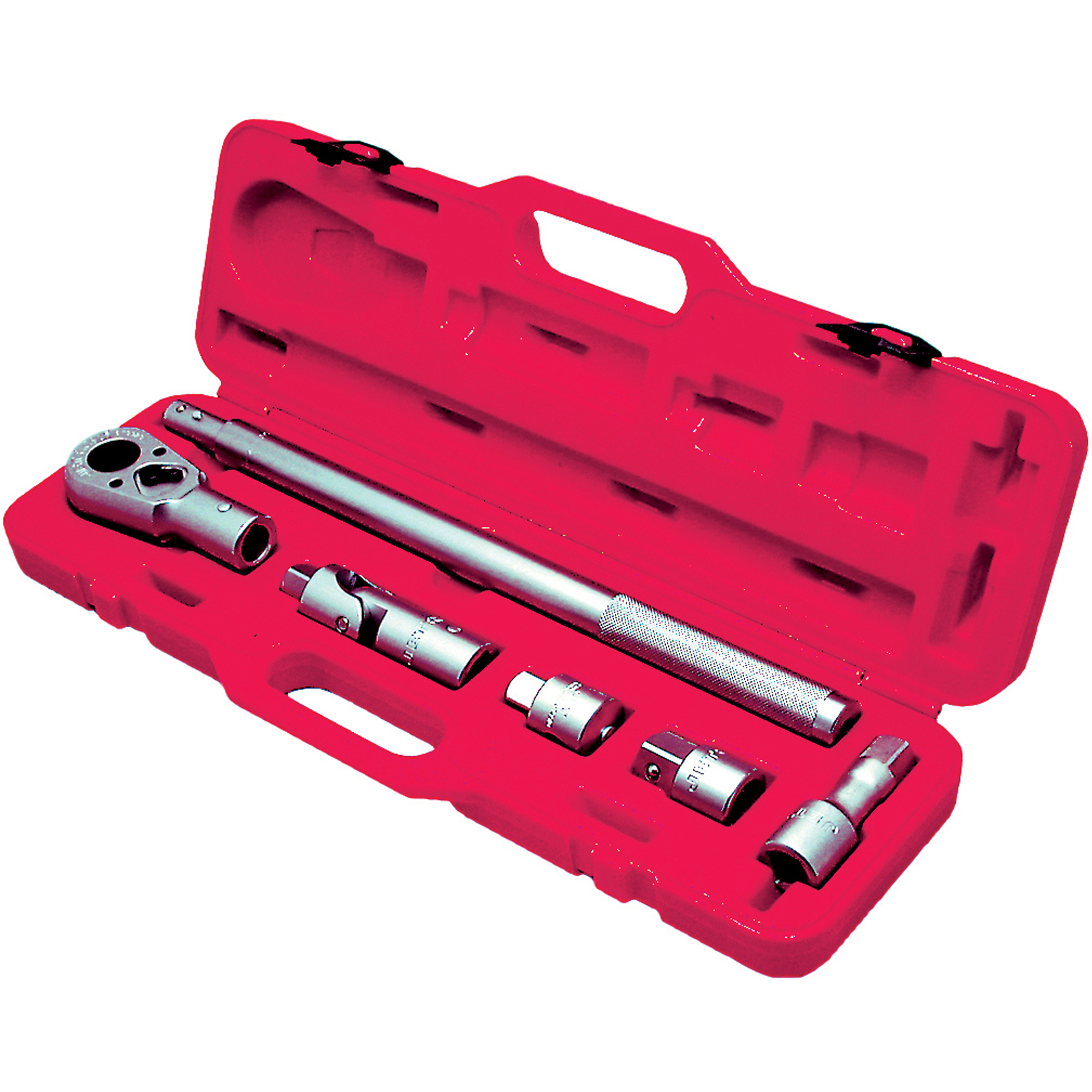 SDK3407 Jeu de cliquets, de rallonges et de pivots, Prise de 3/4"