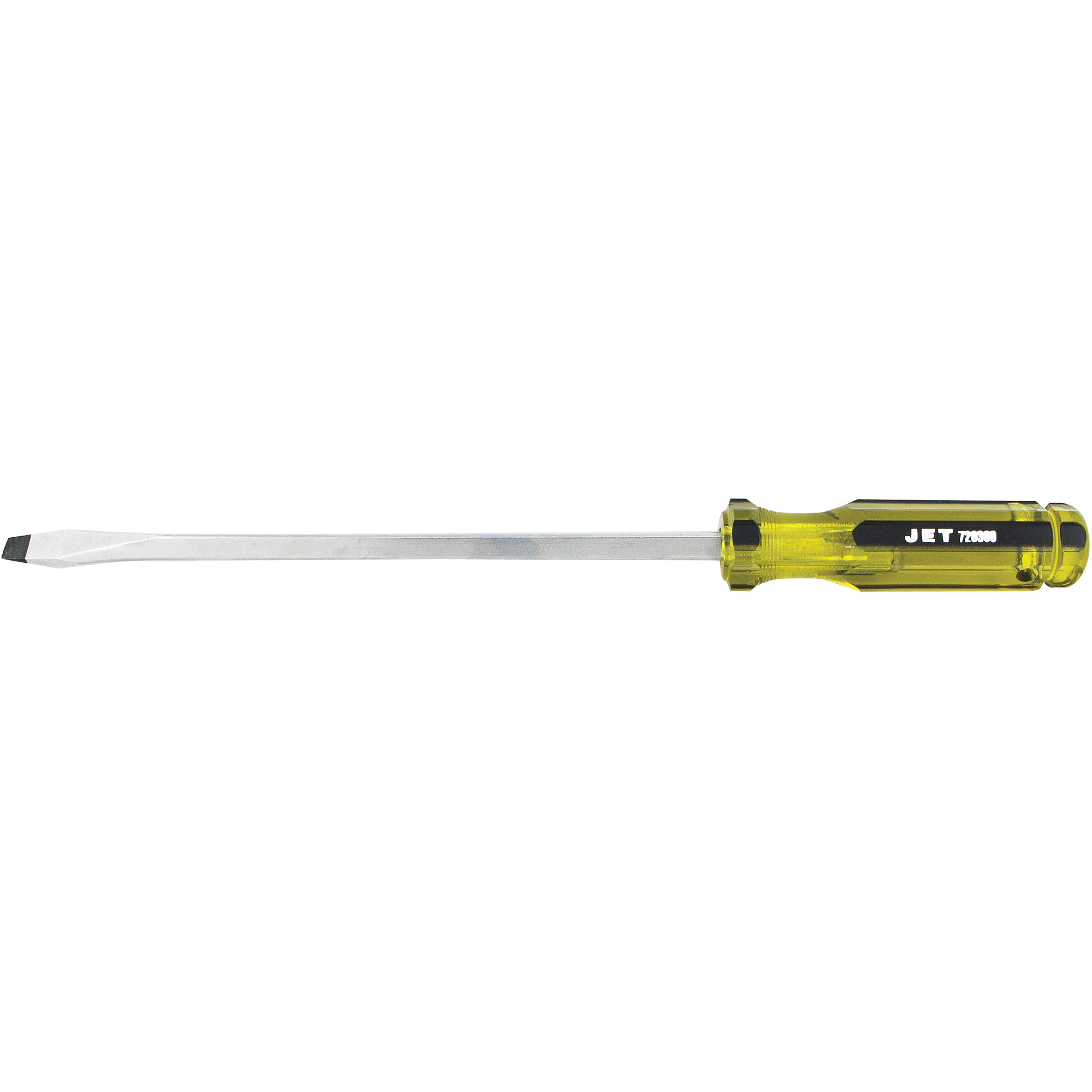 Tournevis à fente avec manche géant, 3/8", 10" lo, Prise Plastique
