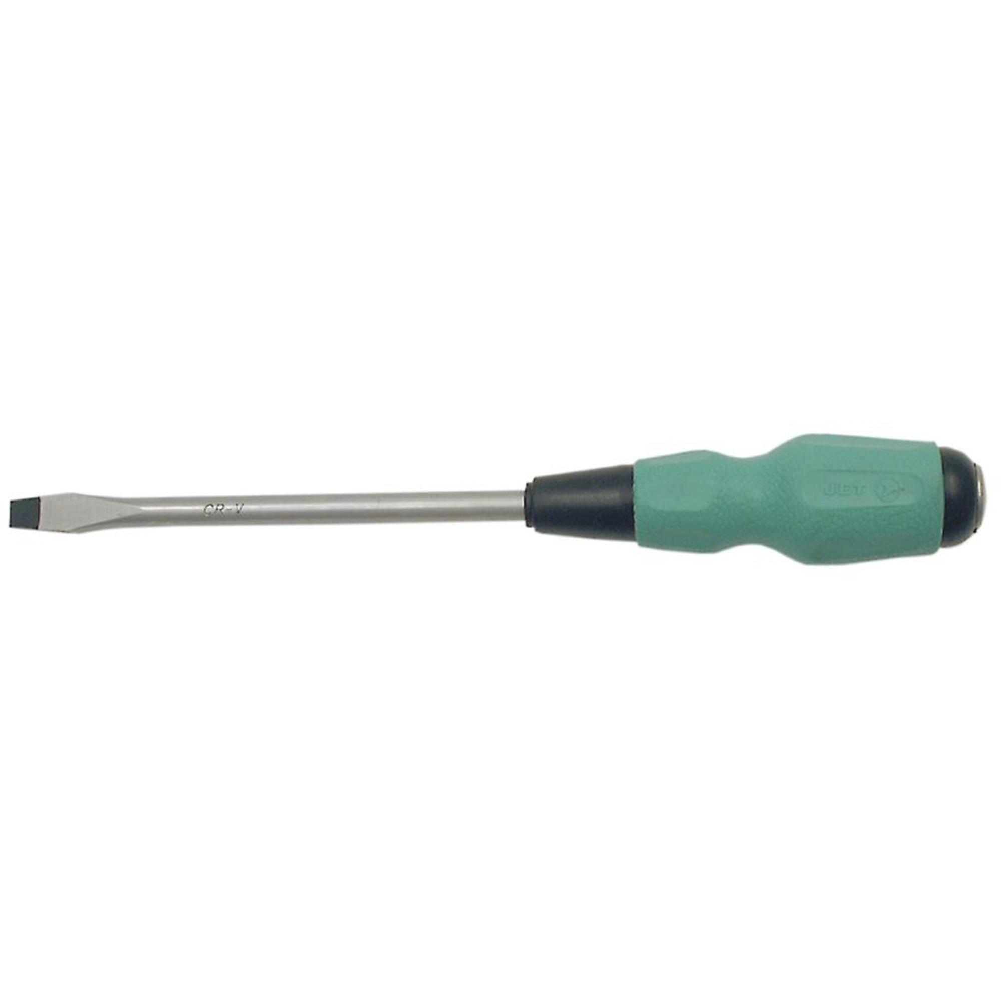 Tournevis à fente TORQUE DRIVEMD, Tige de #4, Ronde, 4" lo, Prise en Coussinée
