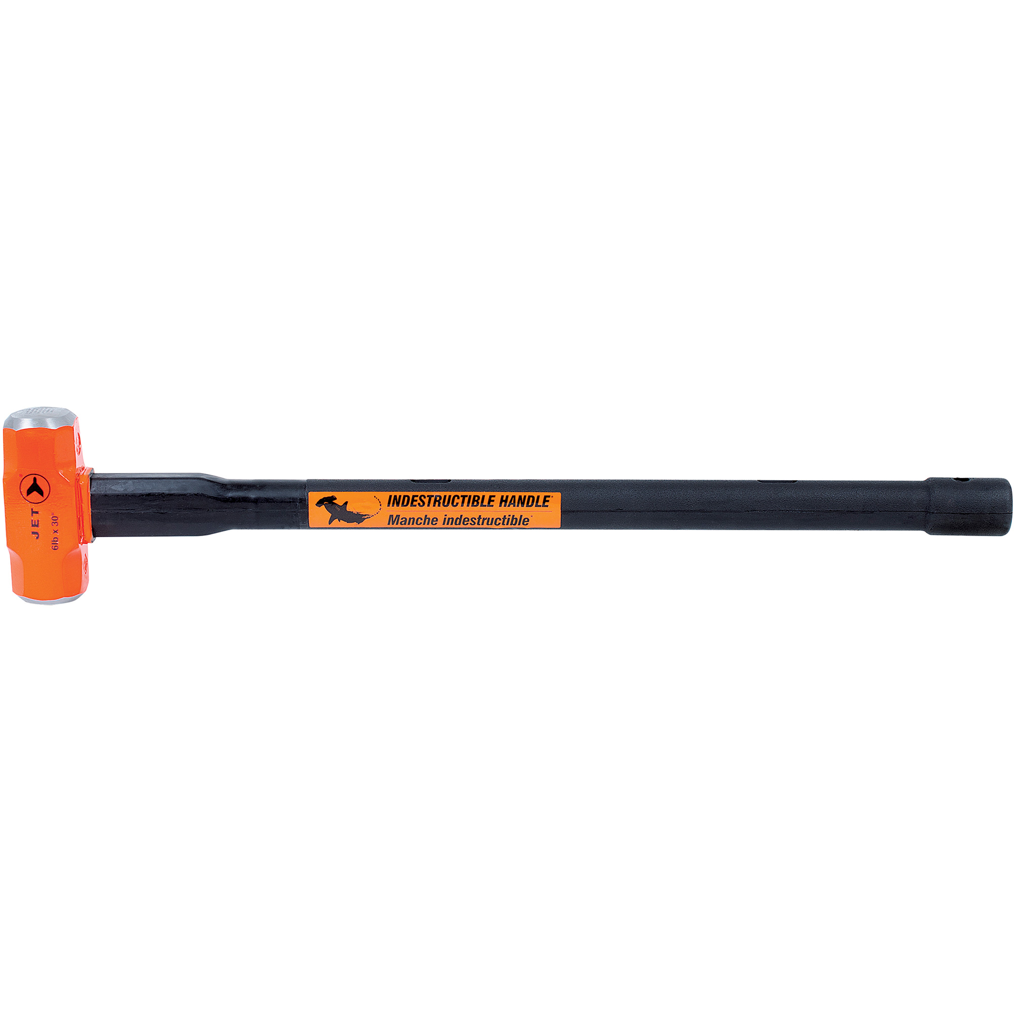 USH-630 Masse avec manche incassable, 6 lb, 30", Prise Acier plein