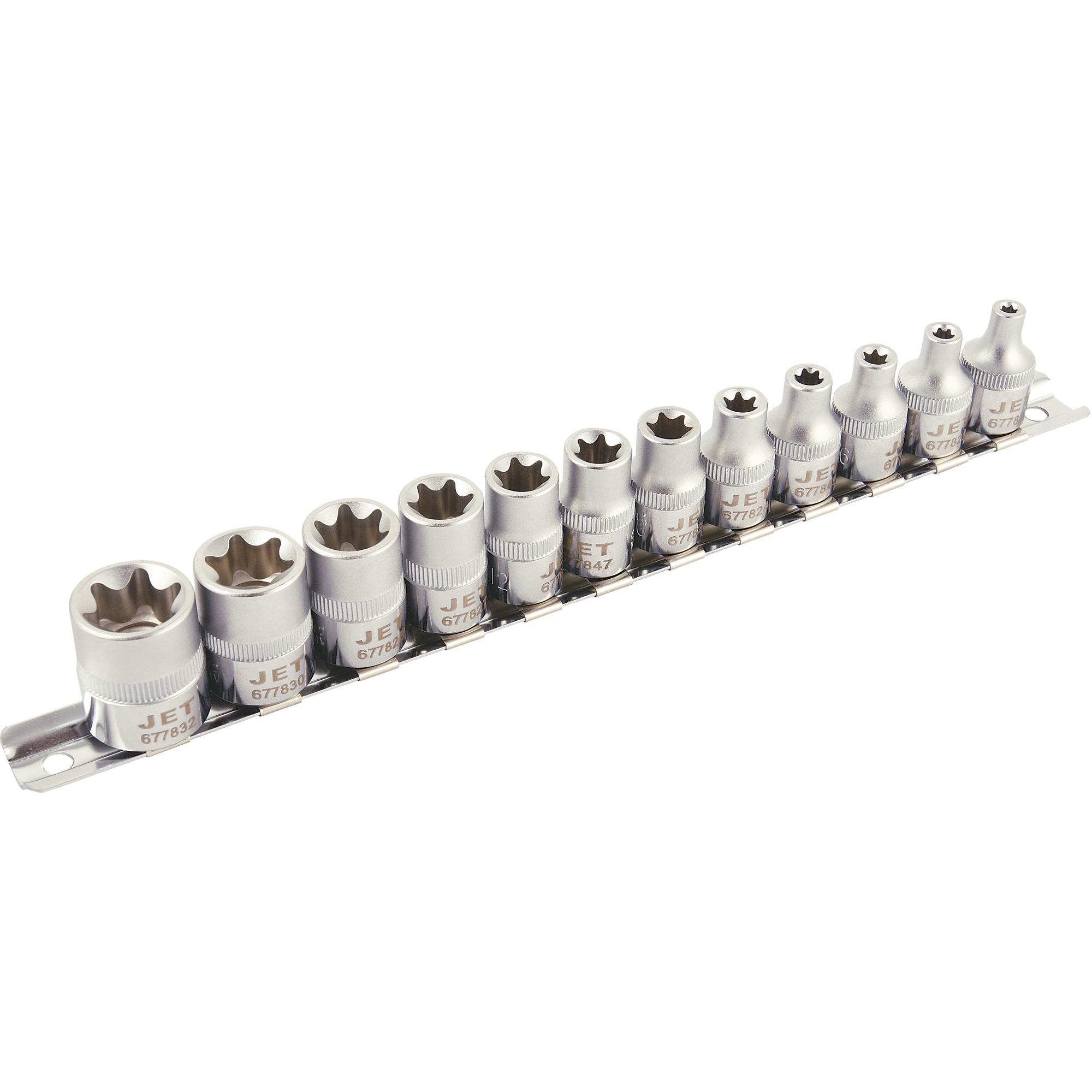 Jeu de douilles externes TorxMD, 12 Mcx, Prise de 3/8"