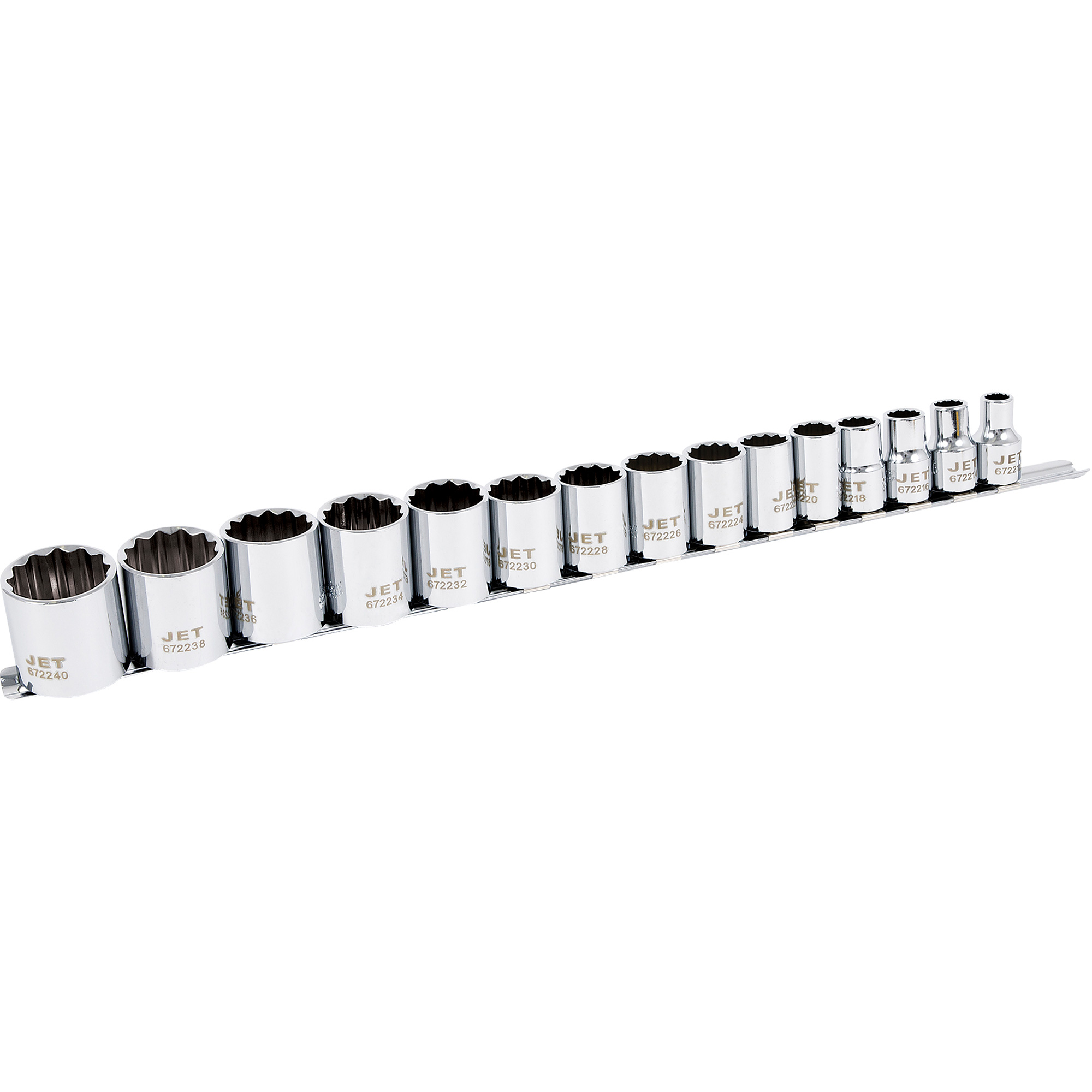 Jeu de douilles SAE à 12 pans SS1215-12, 15 Mcx, Prise de 1/2"