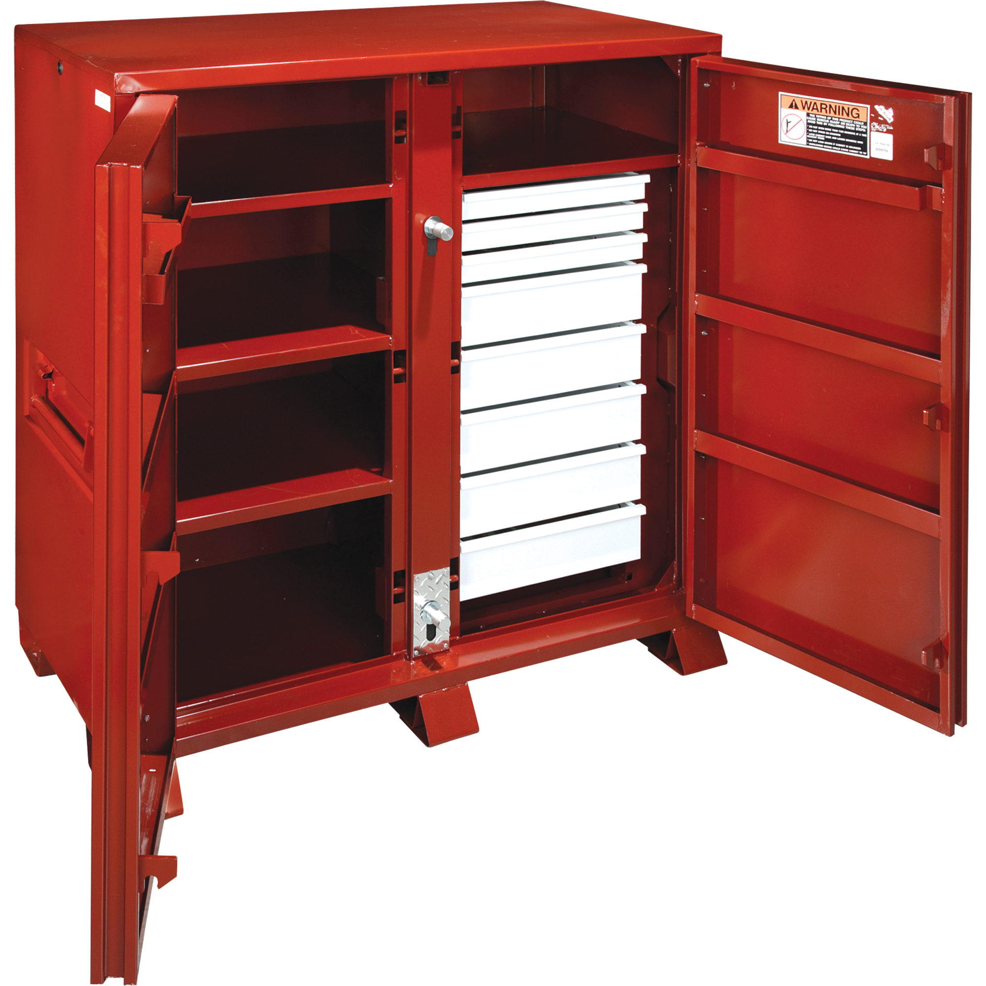 Armoire à tiroirs, 60-1/8" la x 53-1/4" h x 30-1/4" p, Capacité de 58,7 pi³