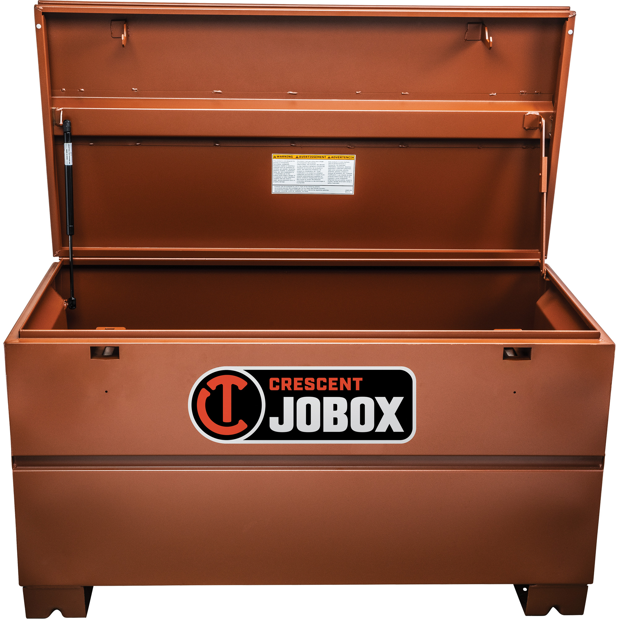 Coffre de chantier de série Tradesman, 48" x 24" x 27-1/2", Acier, Orange – Image 2