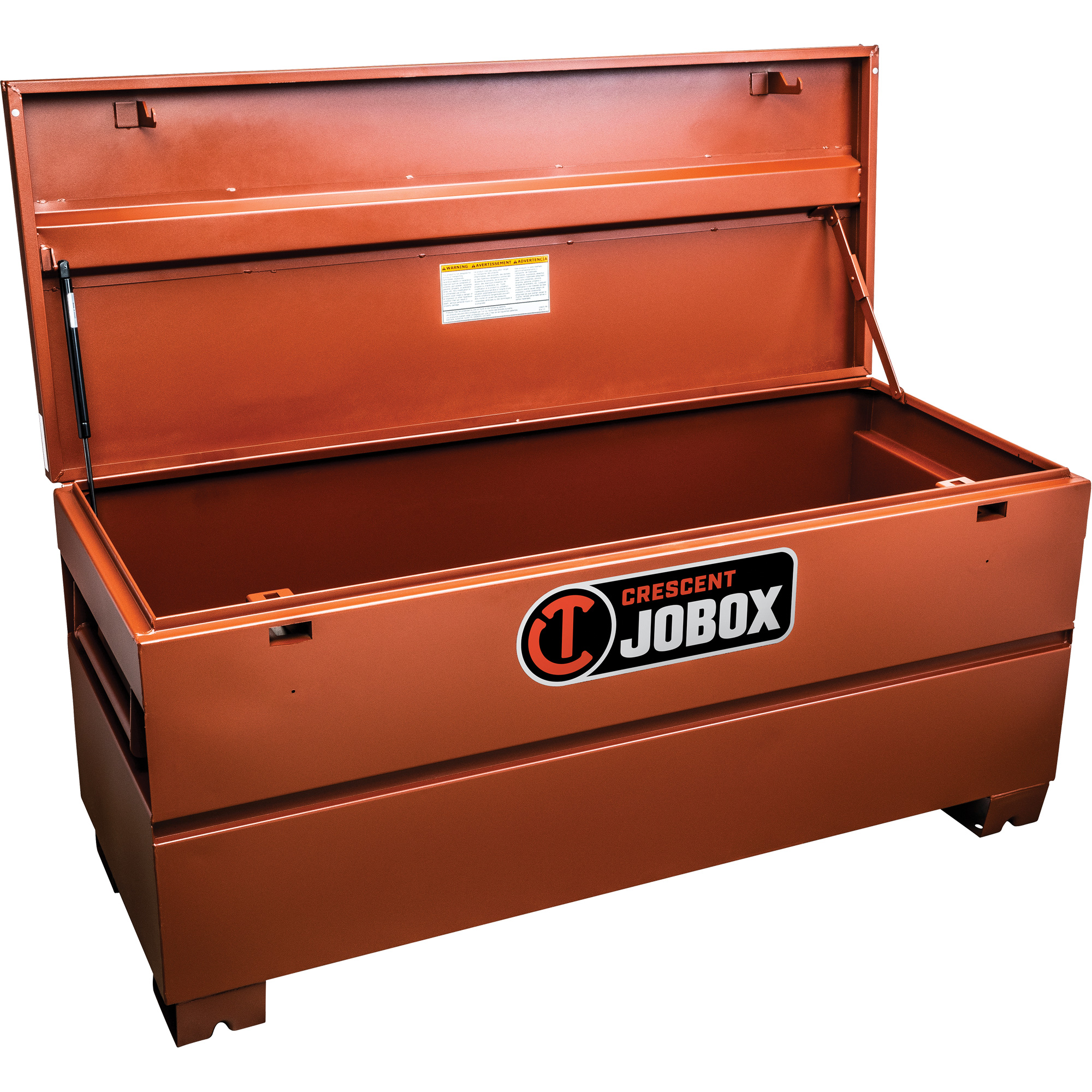 Coffre de chantier de série Tradesman, 60" x 24" x 27-1/2", Acier, Orange – Image 2
