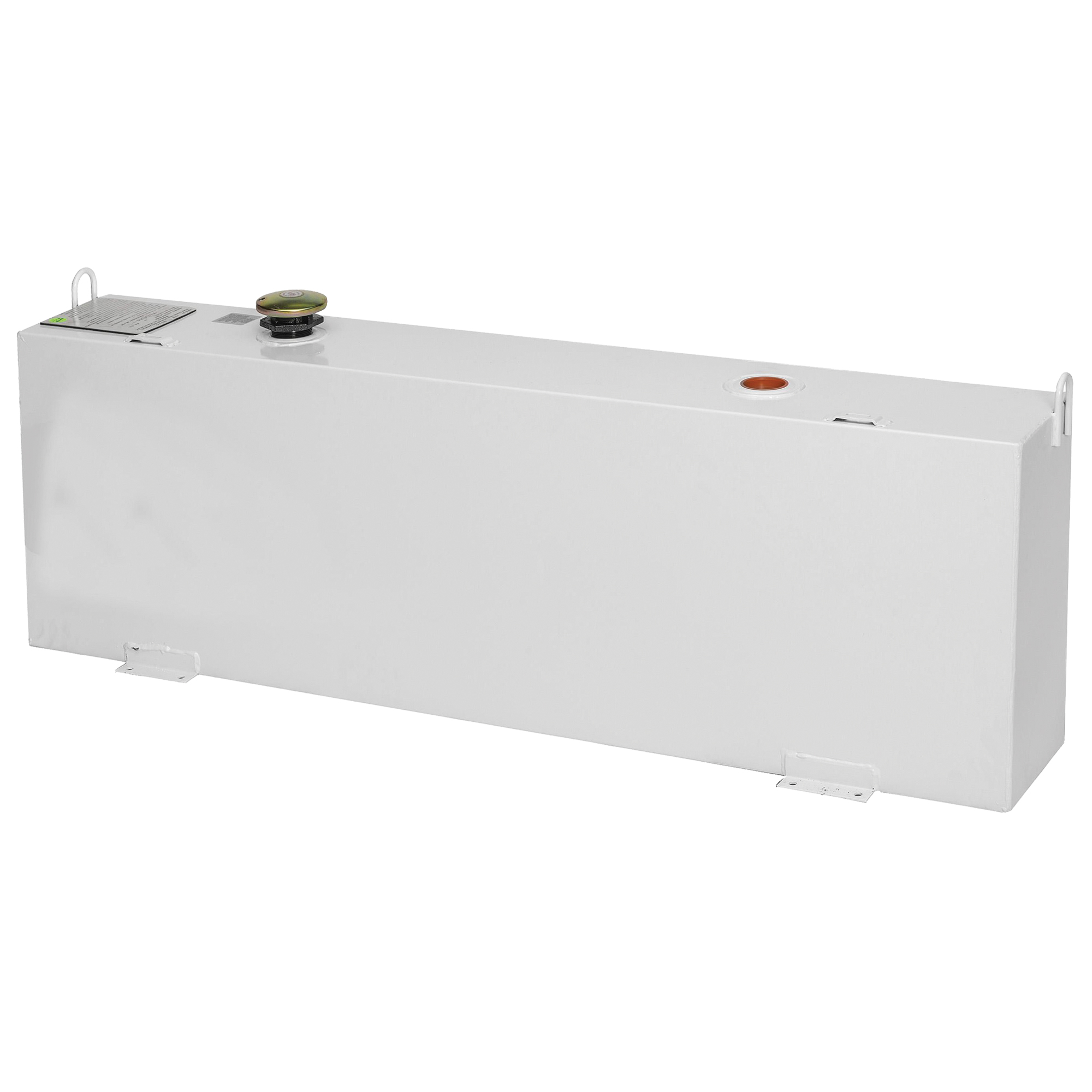Réservoir de transfert pour carburant en acier, Acier, Capacité 36 gal., Blanc