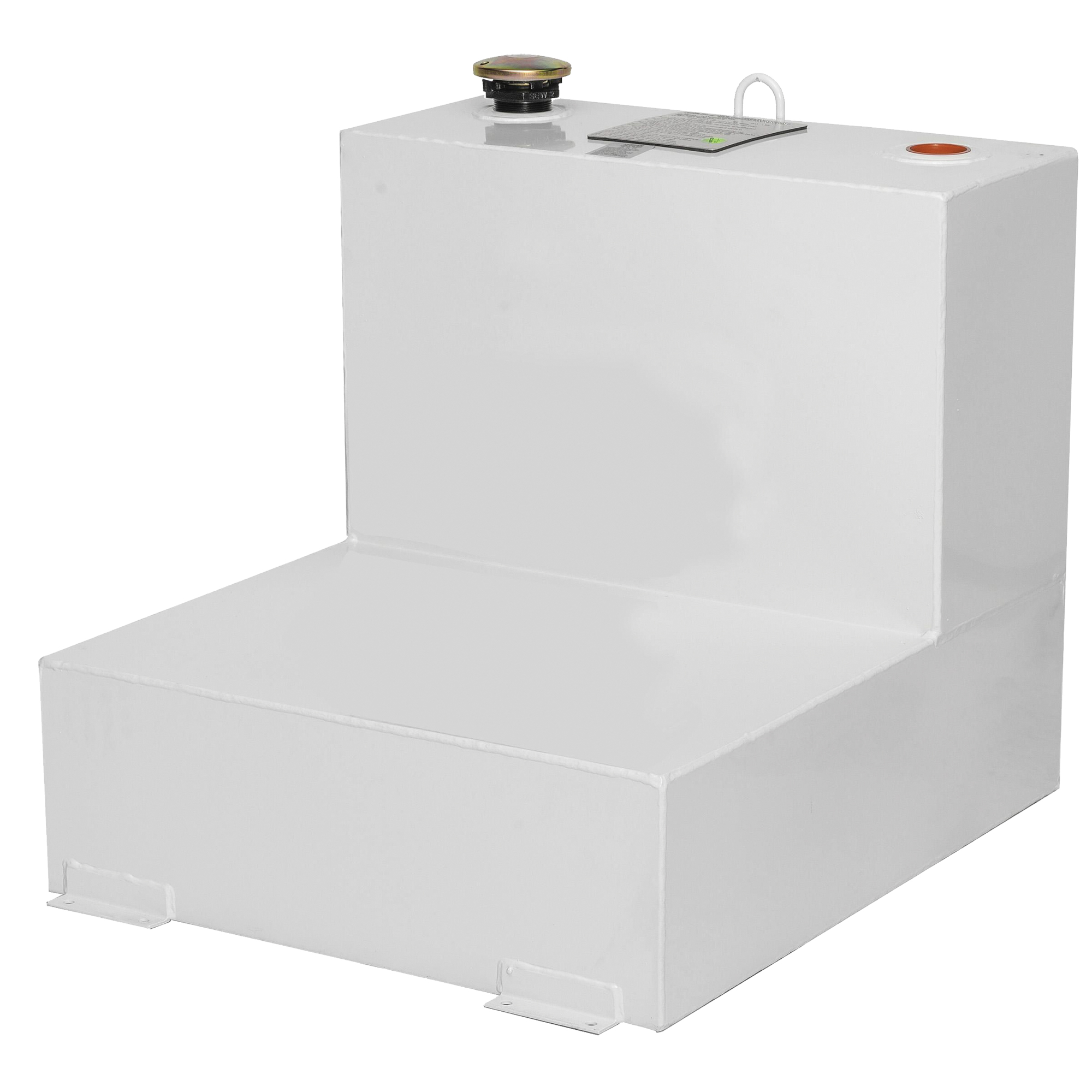 Réservoir de transfert pour carburant en acier, Acier, Capacité 48 gal., Blanc