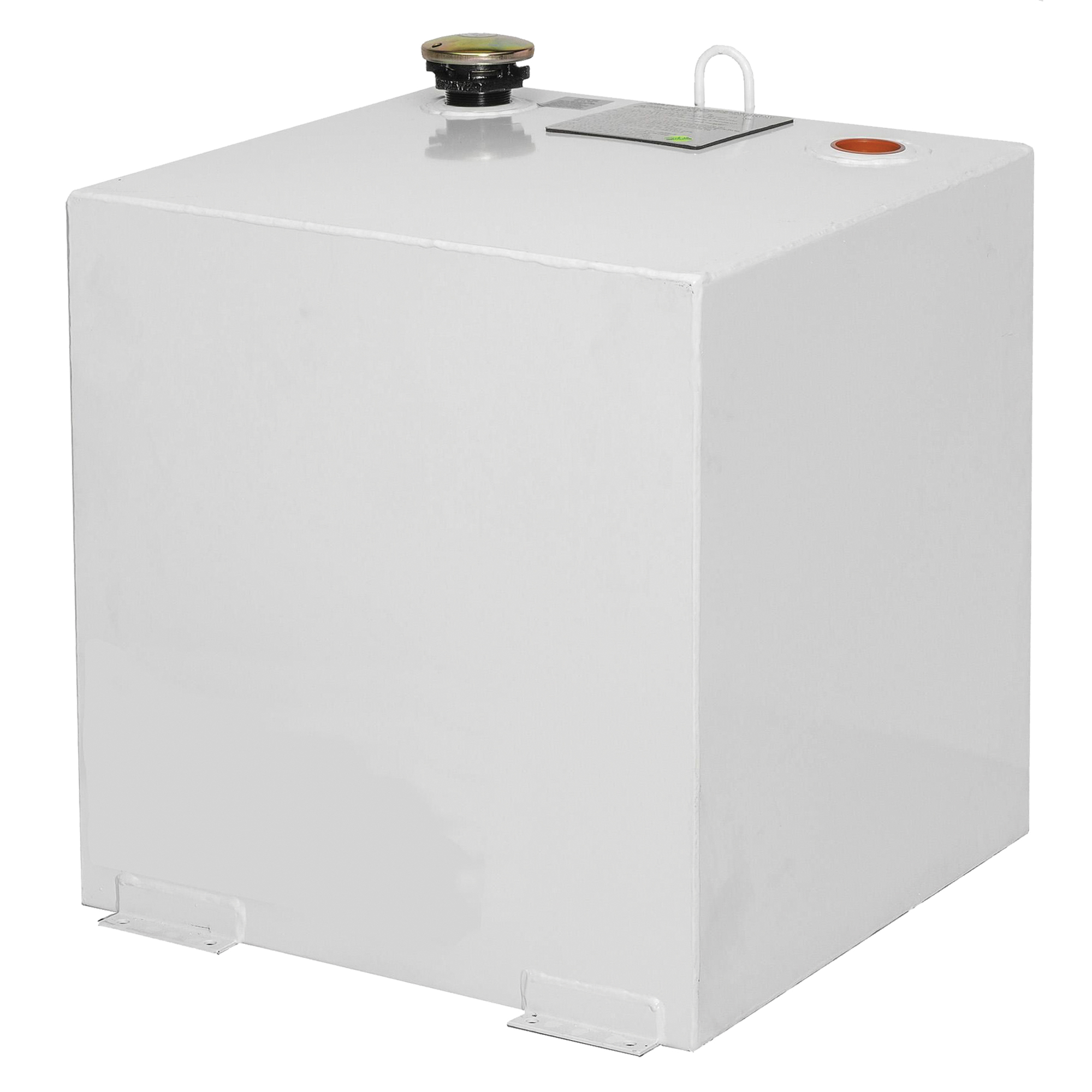Réservoir de transfert pour carburant en acier, Acier, Capacité 50 gal., Blanc