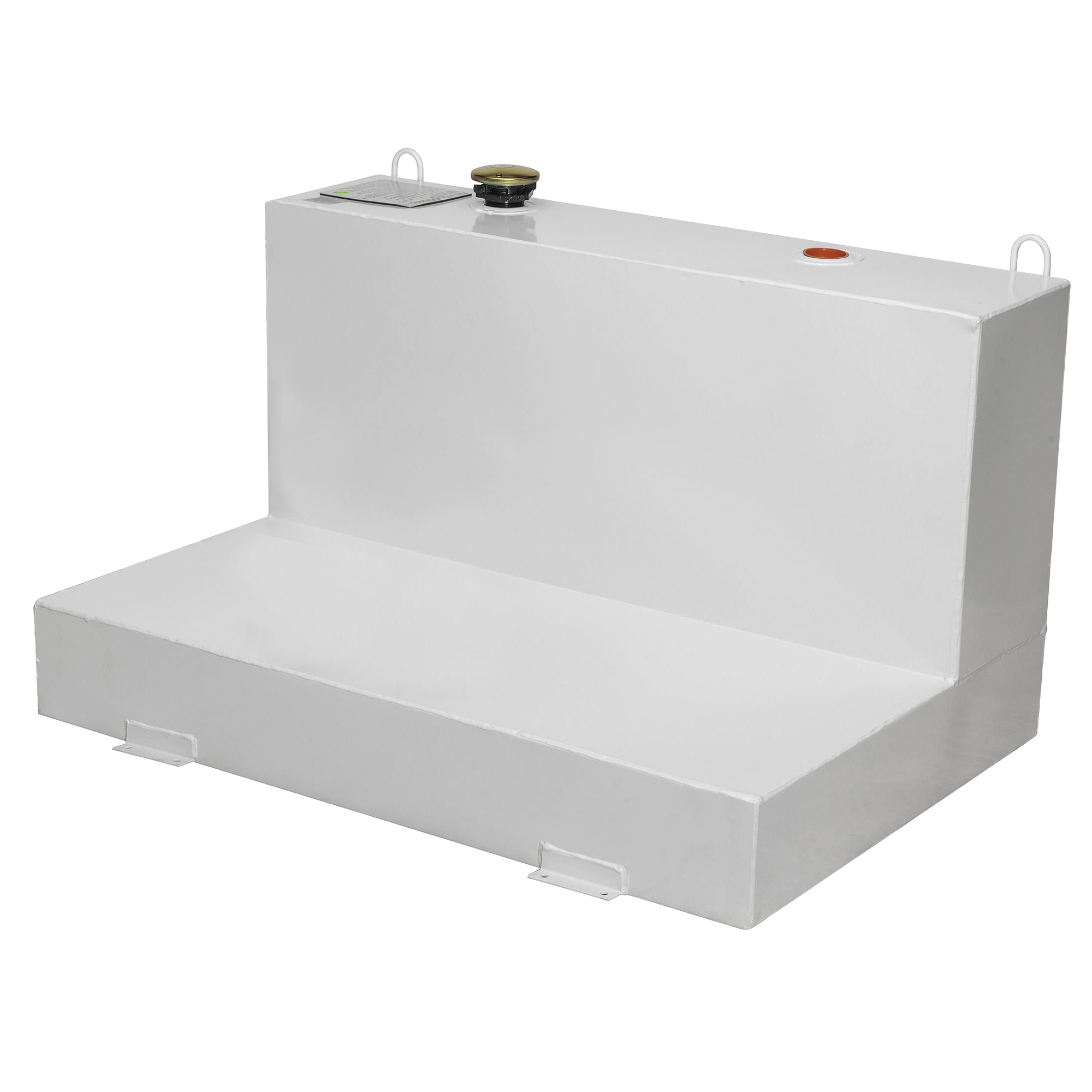 Réservoir de transfert pour carburant en acier, Acier, Capacité 85 gal., Blanc