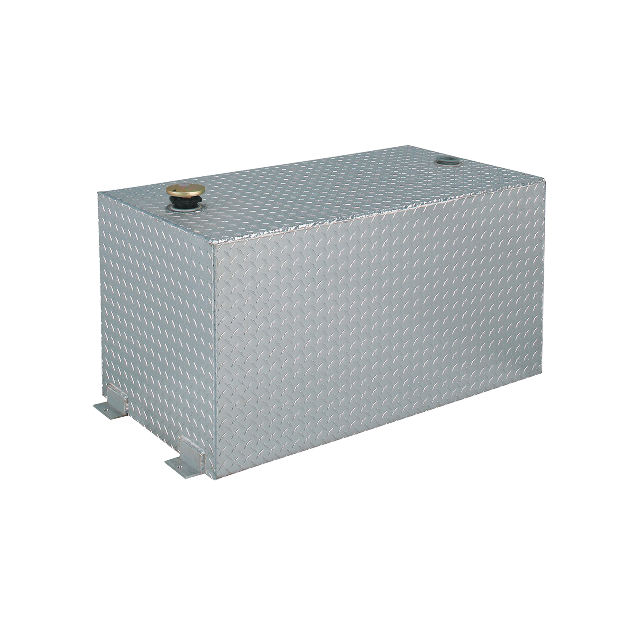 Réservoir de transfert pour carburant en aluminium, Aluminium, Capacité 100 gal., Argent