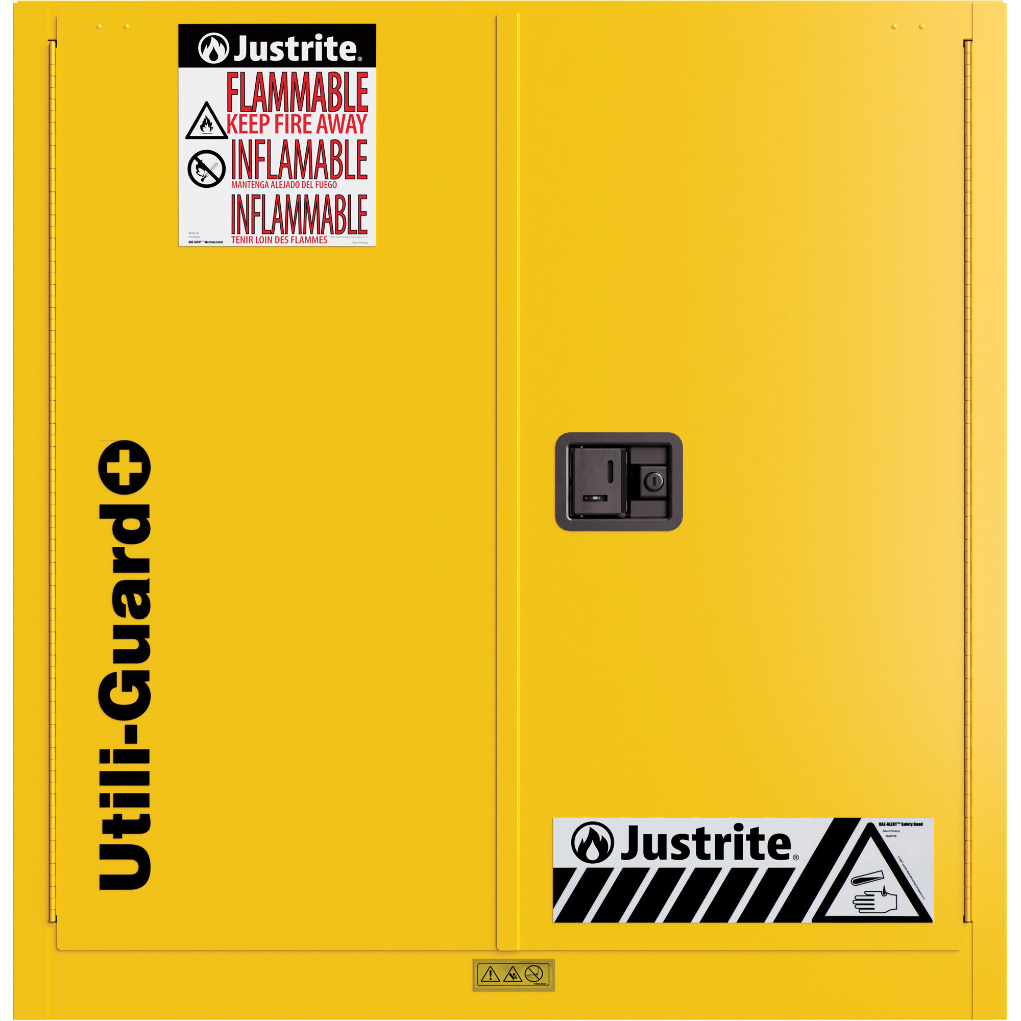 Armoire de sécurité pour produits inflammables Utili-Guard+, 30 gal., 1 Porte(s), 43" La x 44" h x 22" p