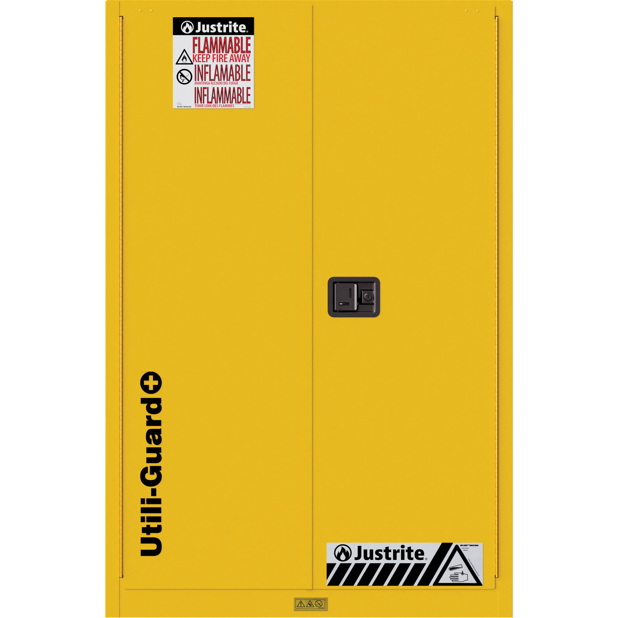 Armoire de sécurité pour produits inflammables Utili-Guard+, 45 gal., 2 Porte(s), 43" La x 65" h x 22" p