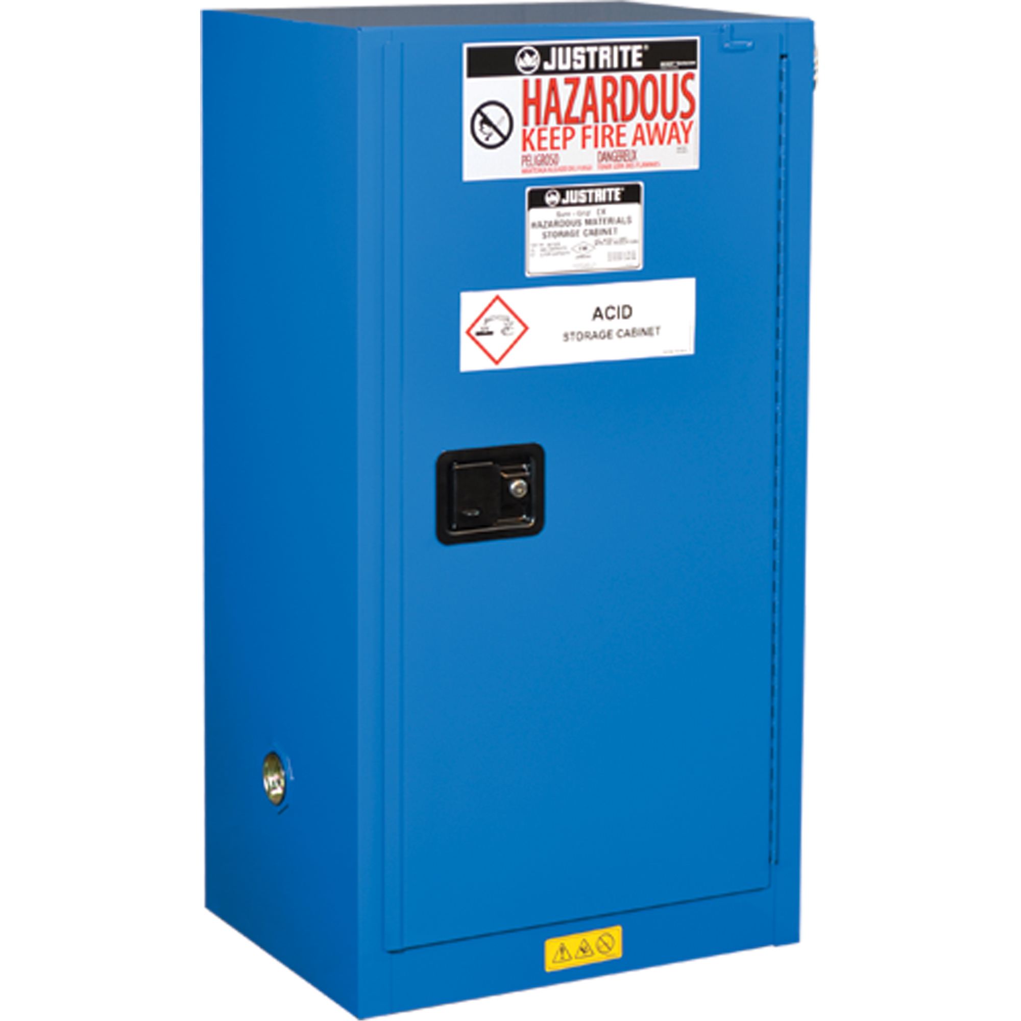 Armoires compacte pour rangement de matières dangereuses Sure-GripMD Ex, 15 gal., 23,25" x 44" x 18"