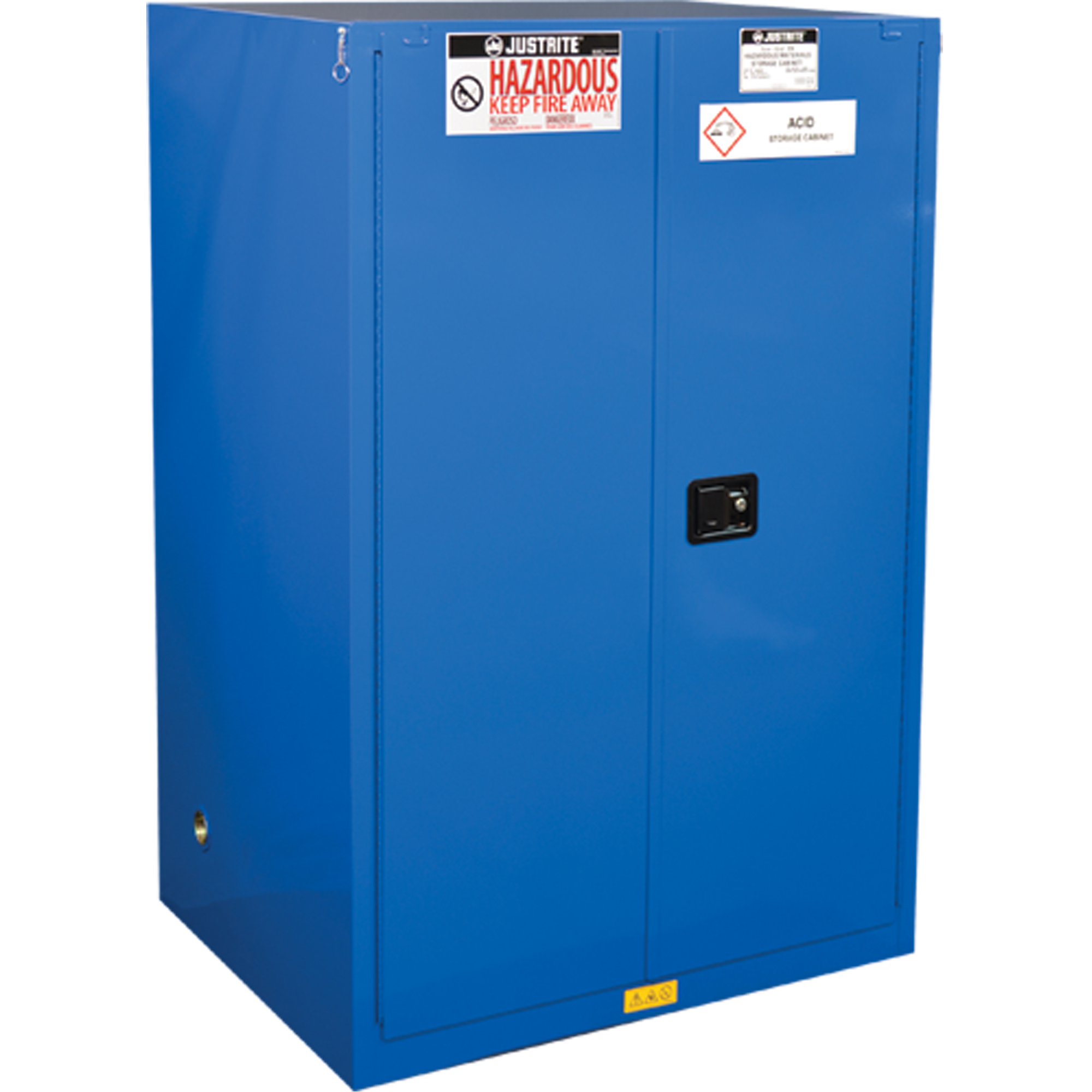 Armoires de rangement pour matières dangereuses Sure-GripMD Ex, 90 gal., 43" x 65" x 34"