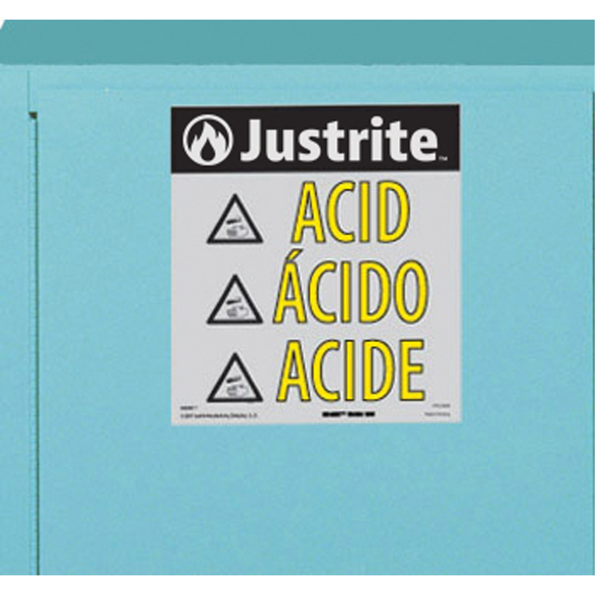 Armoires de sécurité Sure-GripMD Ex pour acides/produits corrosifs, 22 gal., 23,25" x 65" x 18" – Image 3