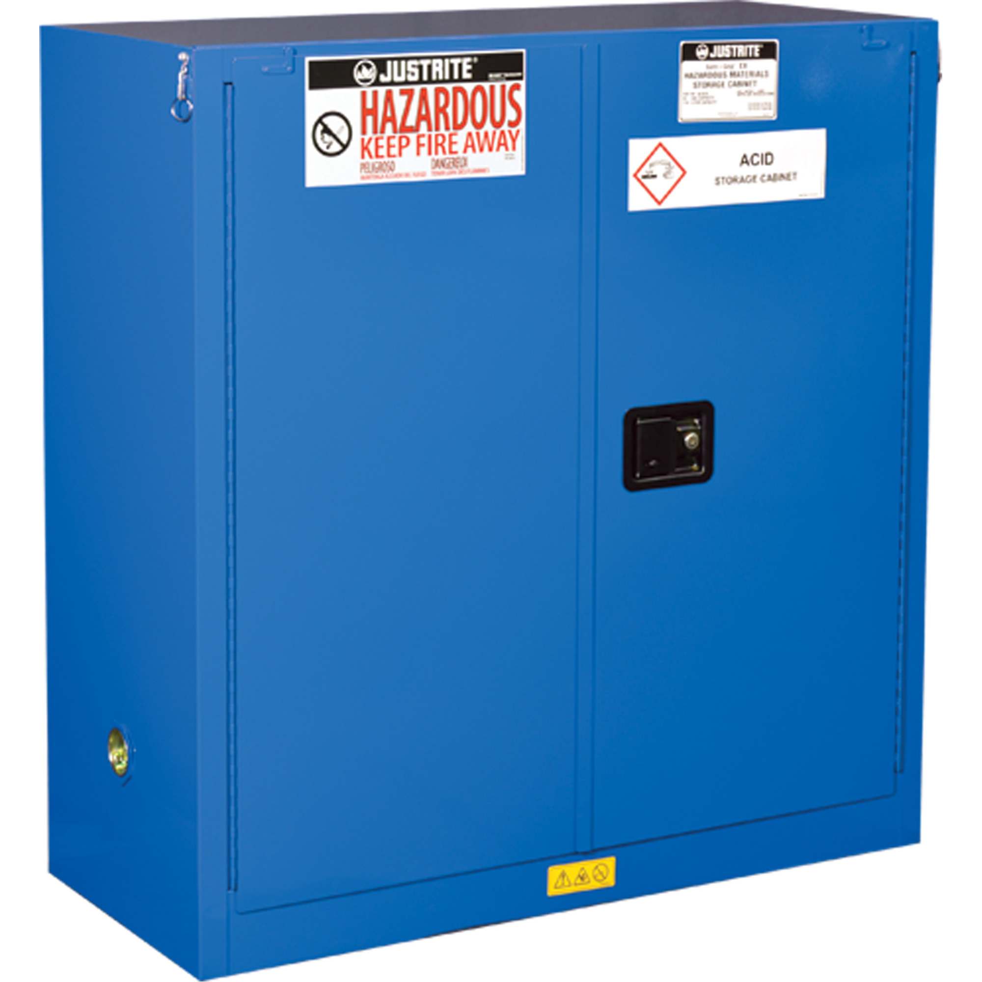Armoires doublées pour rangement de matières dangereuses Chem-CorMD, 30 gal., 43" x 44" x 18"