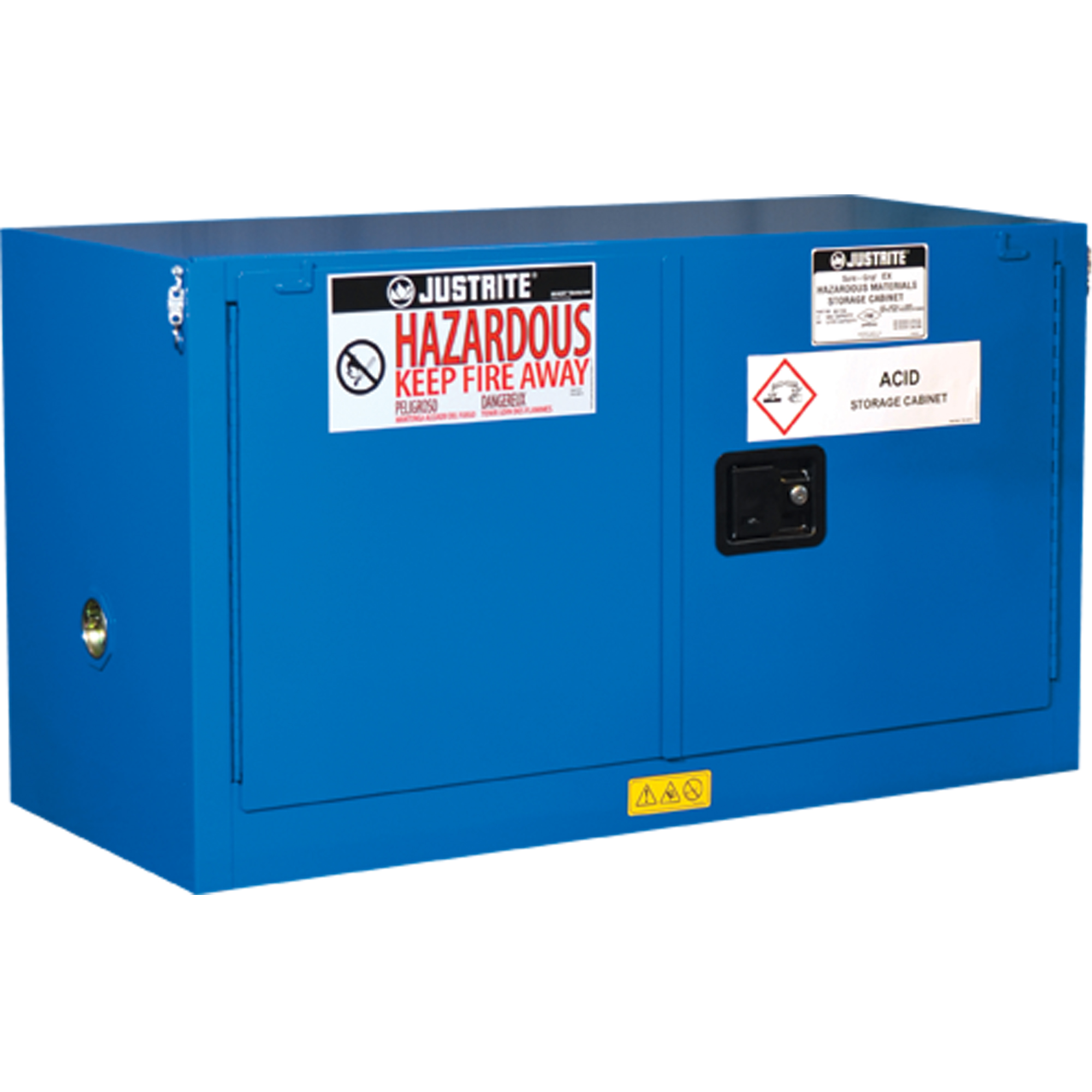Armoires empilable pour rangement de matières dangereuses Sure-GripMD Ex, 17 gal., 43" x 24" x 18"