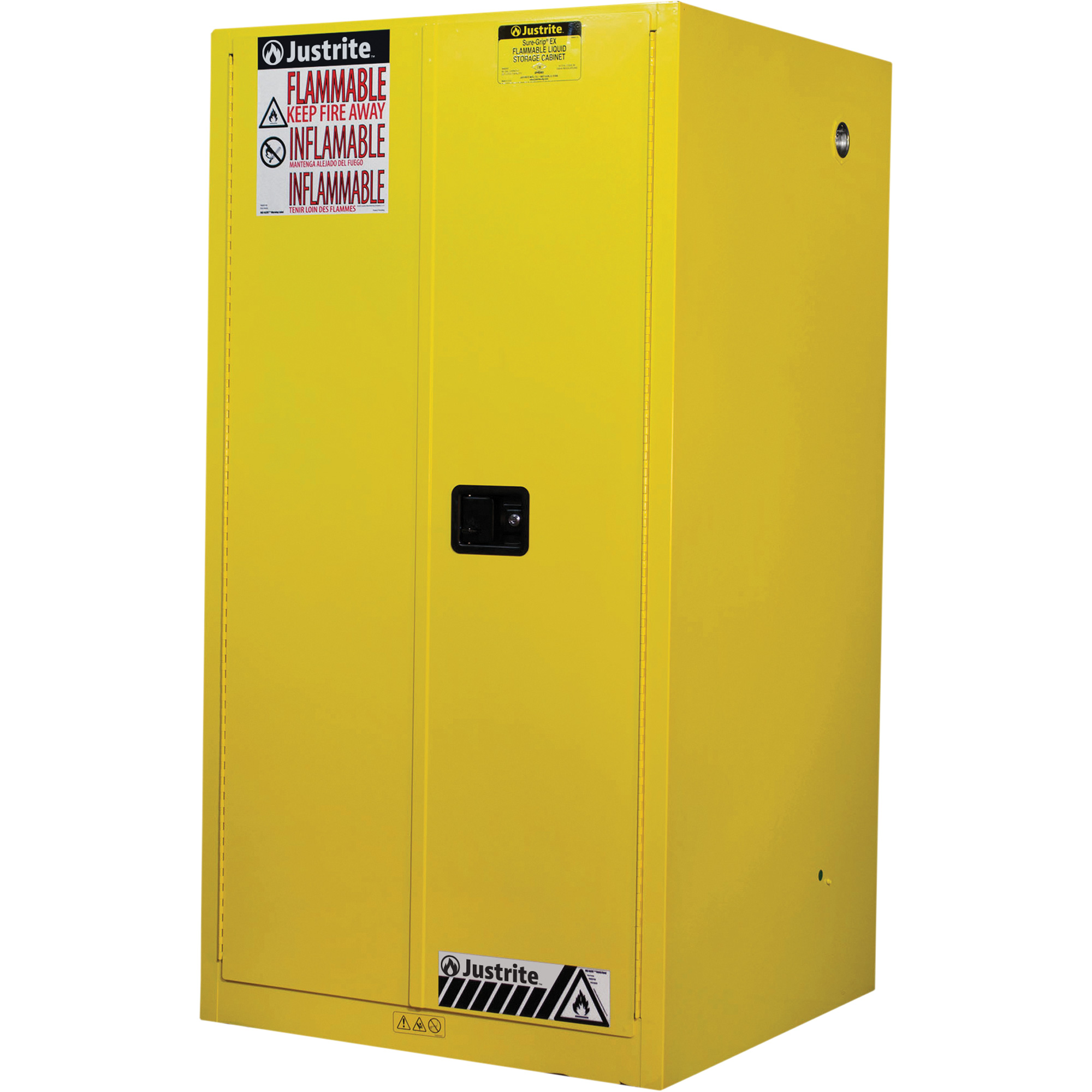 Armoires Sure-GripMD EX pour produits inflammables, 60 gal., 2 Porte(s), 34" La x 65" h x 34" p